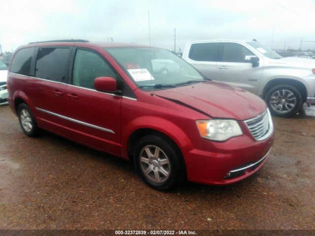 CHRYSLER TOWN & COUNTRY 2012 2c4rc1bgxcr185960