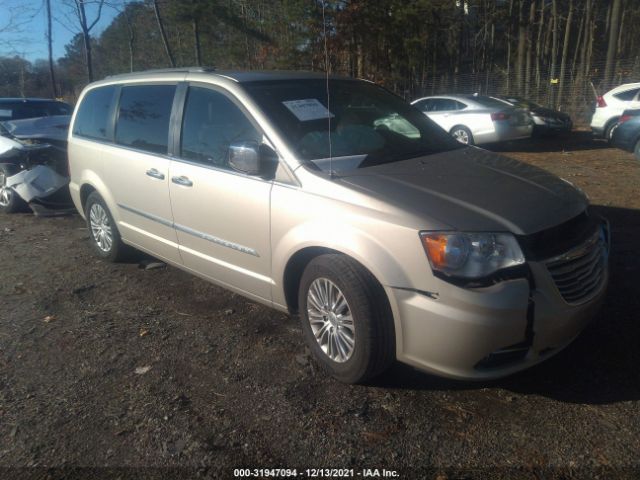 CHRYSLER TOWN & COUNTRY 2013 2c4rc1cg6dr614530