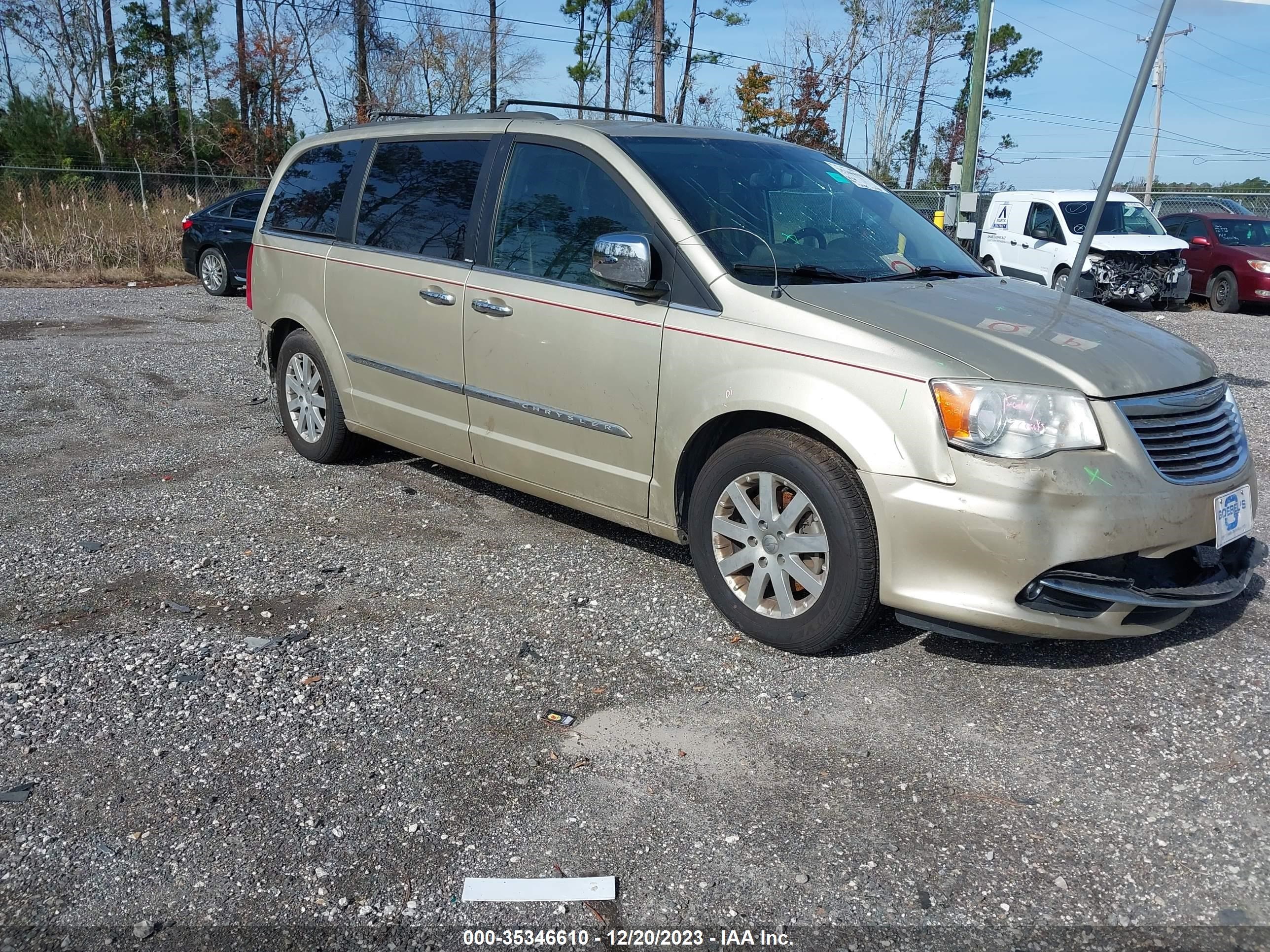 CHRYSLER TOWN & COUNTRY 2012 2c4rc1cg7cr117937