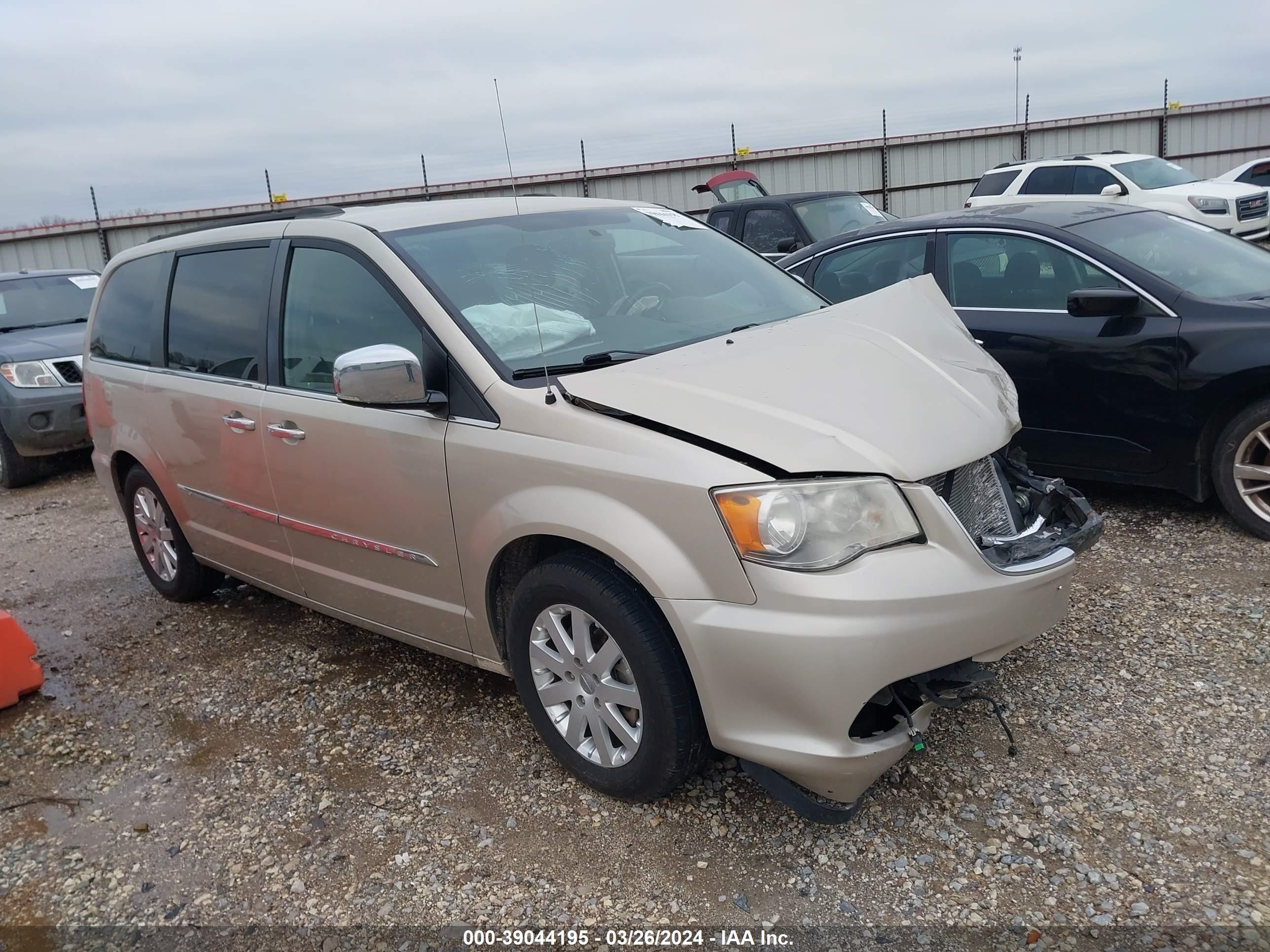 CHRYSLER TOWN & COUNTRY 2012 2c4rc1cg7cr339474