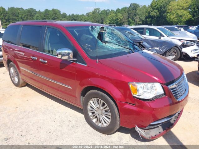 CHRYSLER TOWN AND COUNTRY 2016 2c4rc1cg8gr190630