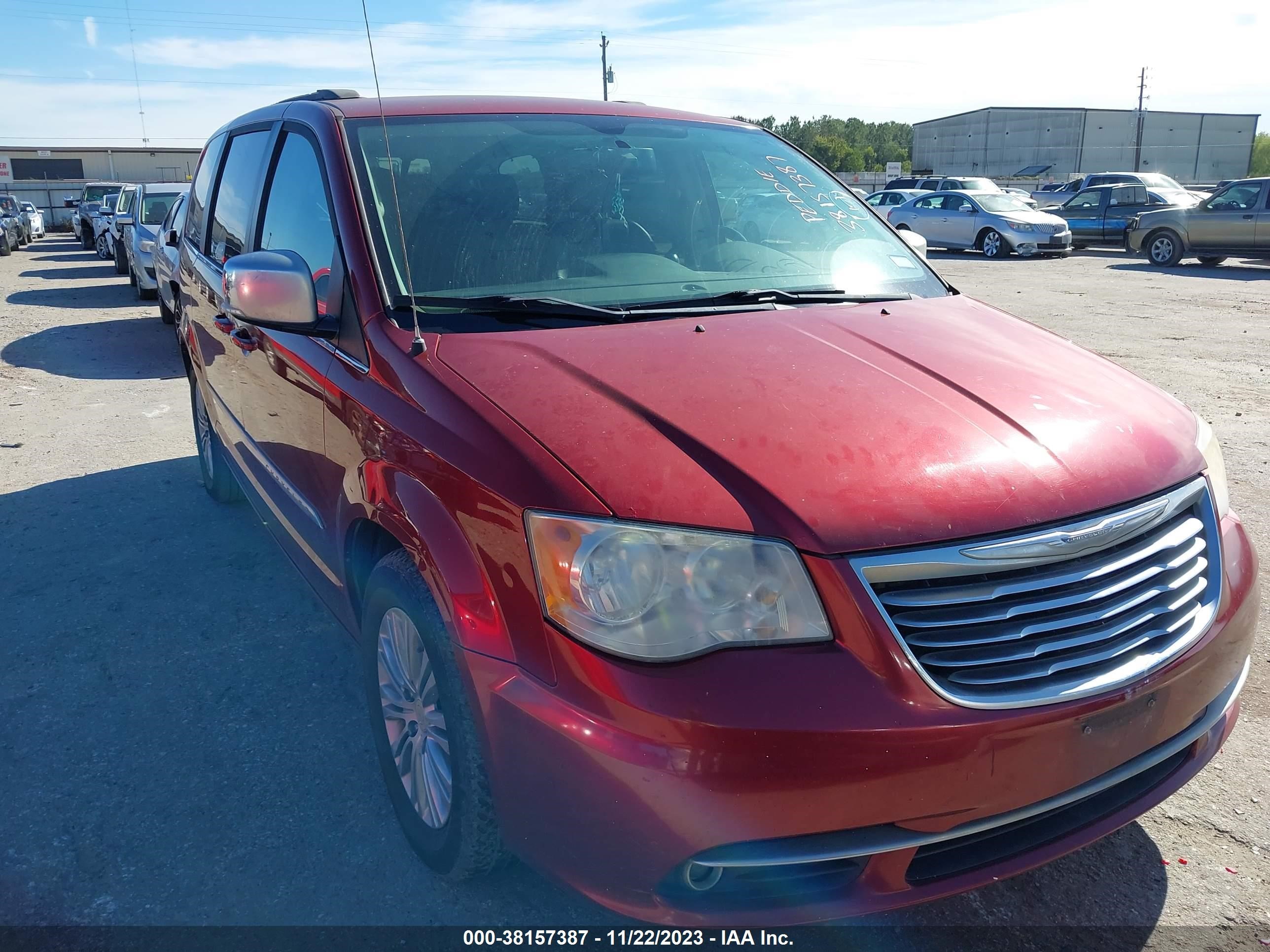 CHRYSLER TOWN & COUNTRY 2013 2c4rc1cg9dr585265