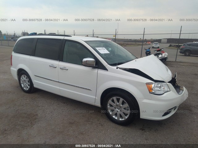 CHRYSLER TOWN & COUNTRY 2012 2c4rc1cgxcr175797