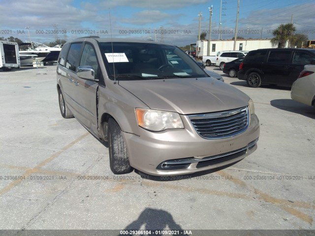 CHRYSLER TOWN & COUNTRY 2012 2c4rc1cgxcr287581