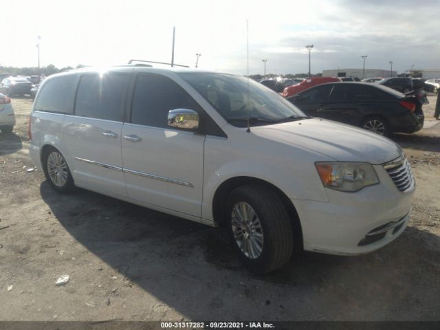 CHRYSLER TOWN & COUNTRY 2012 2c4rc1gg2cr192216