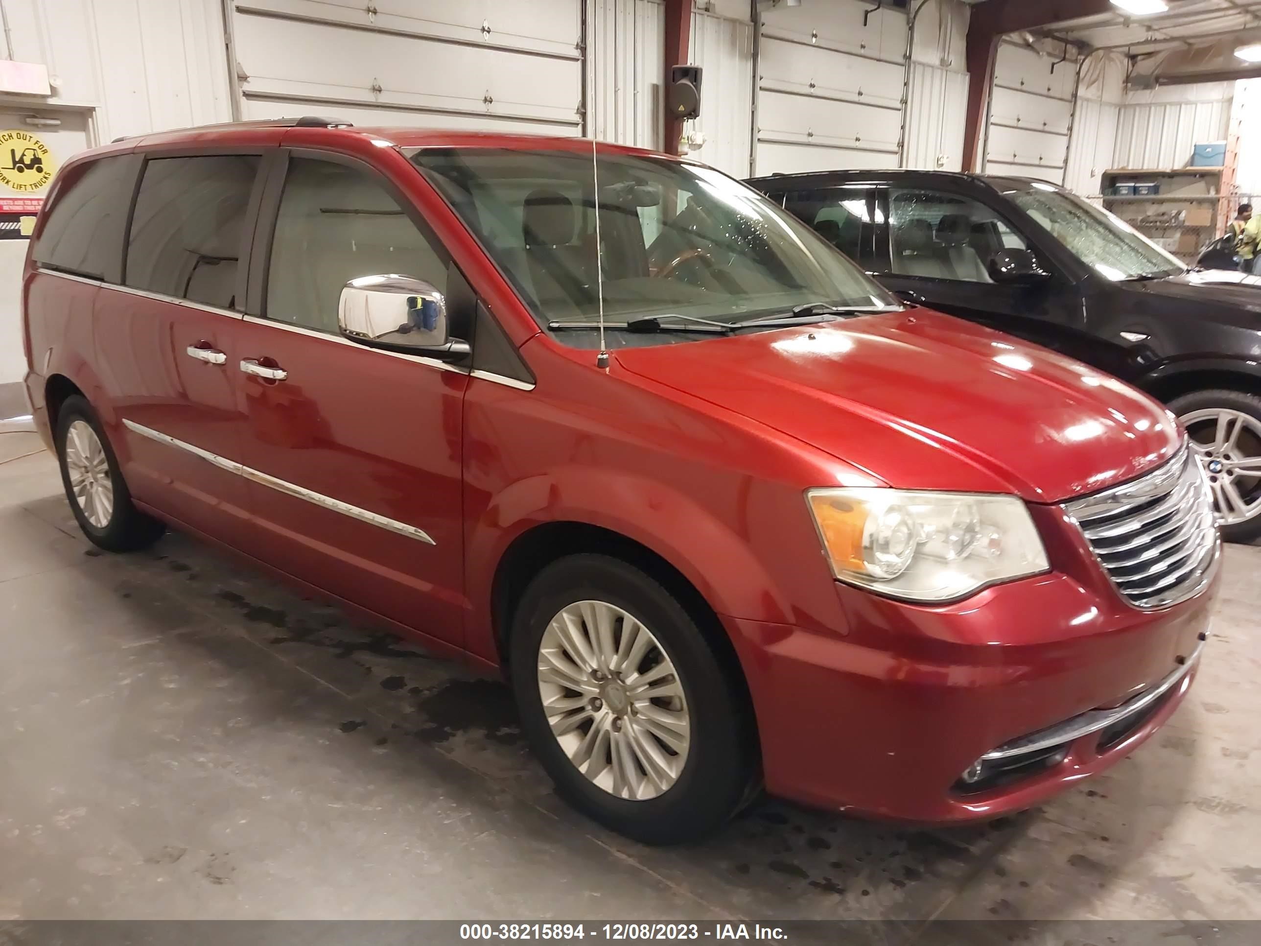 CHRYSLER TOWN & COUNTRY 2012 2c4rc1gg2cr278237