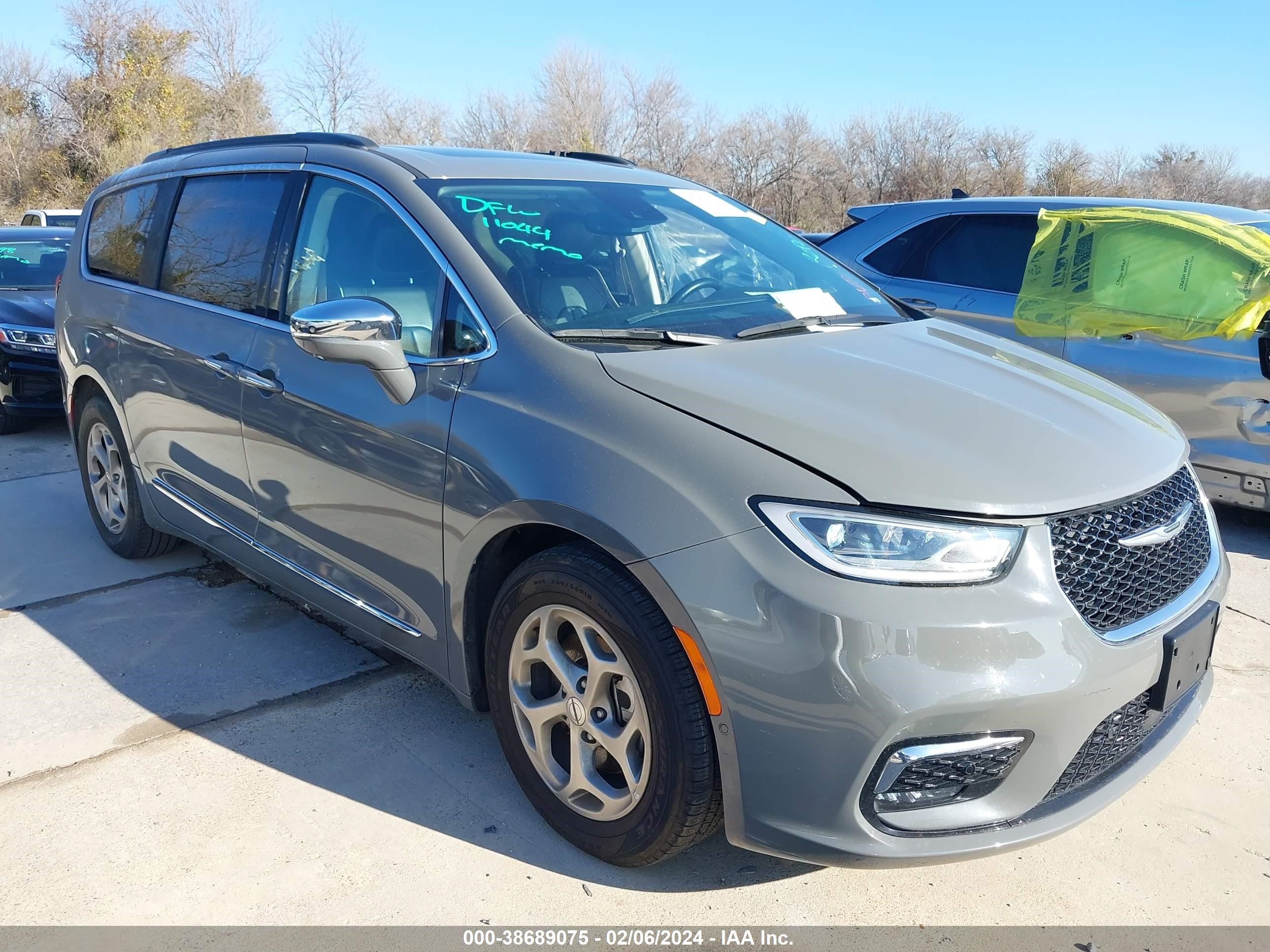 CHRYSLER PACIFICA 2022 2c4rc1gg2nr153564