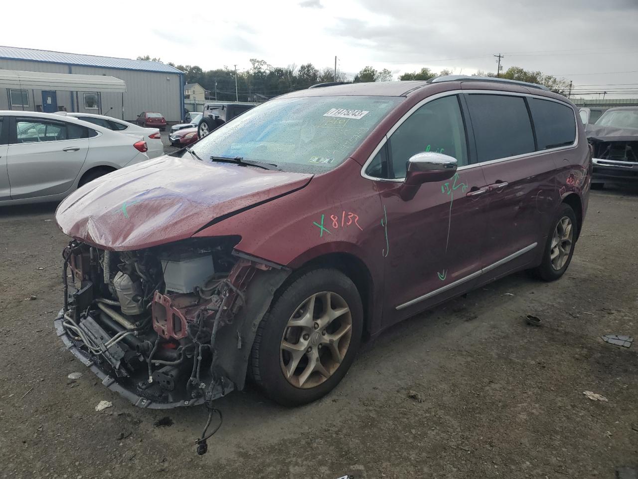 CHRYSLER PACIFICA 2018 2c4rc1gg4jr272548