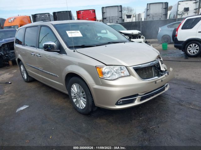 CHRYSLER TOWN & COUNTRY 2012 2c4rc1gg5cr394225