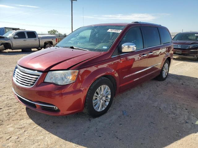 CHRYSLER MINIVAN 2013 2c4rc1gg5dr778202