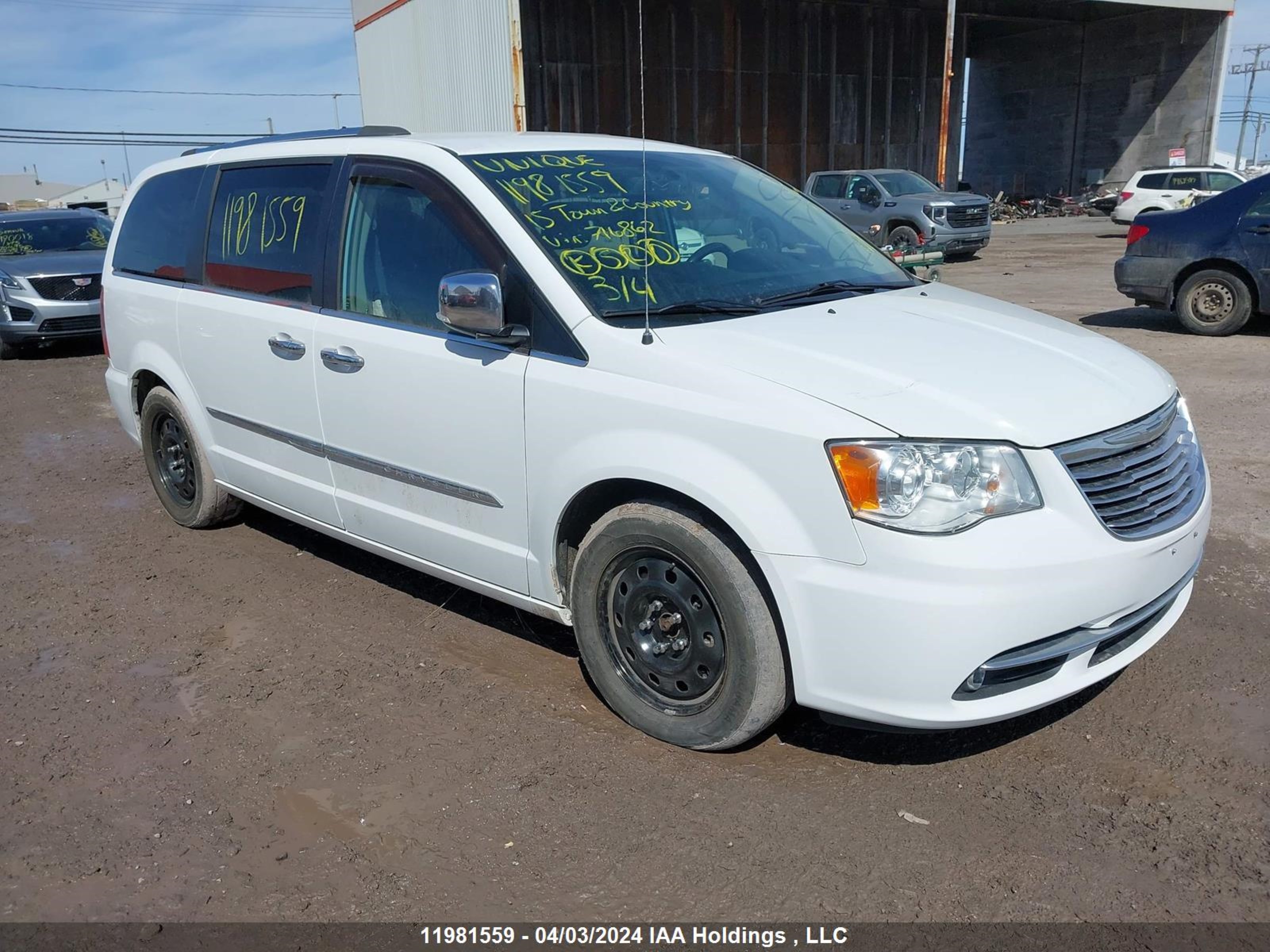 CHRYSLER TOWN & COUNTRY 2015 2c4rc1gg8fr716862