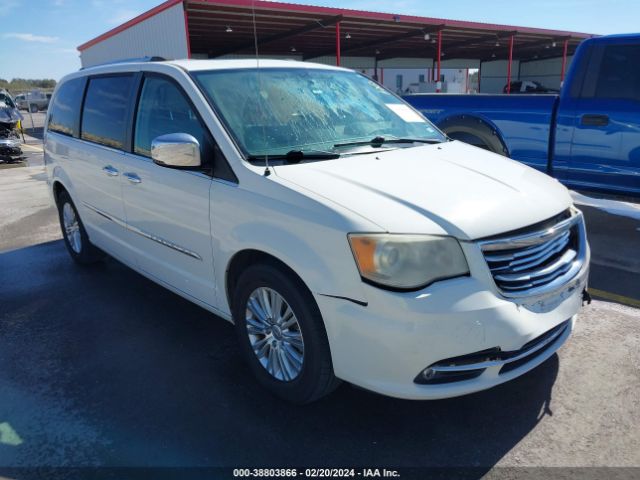 CHRYSLER TOWN & COUNTRY 2012 2c4rc1ggxcr106537