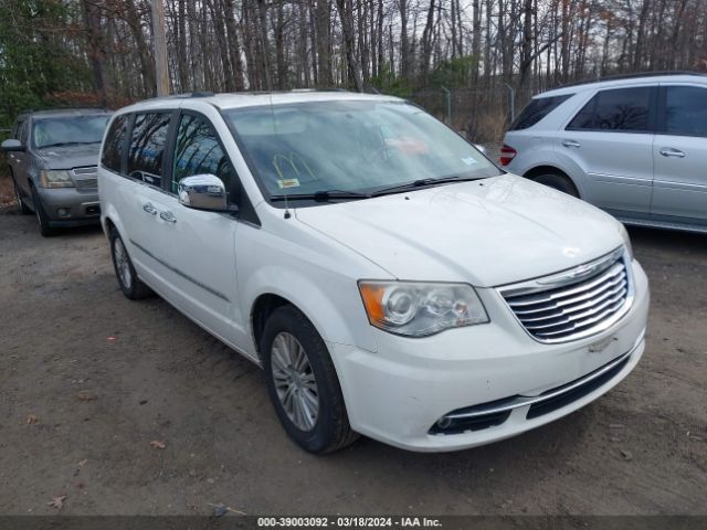 CHRYSLER TOWN & COUNTRY 2012 2c4rc1ggxcr199690