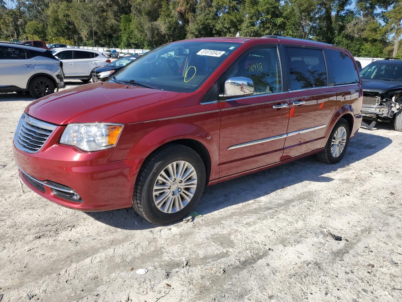 CHRYSLER TOWN & COUNTRY 2012 2c4rc1ggxcr362287