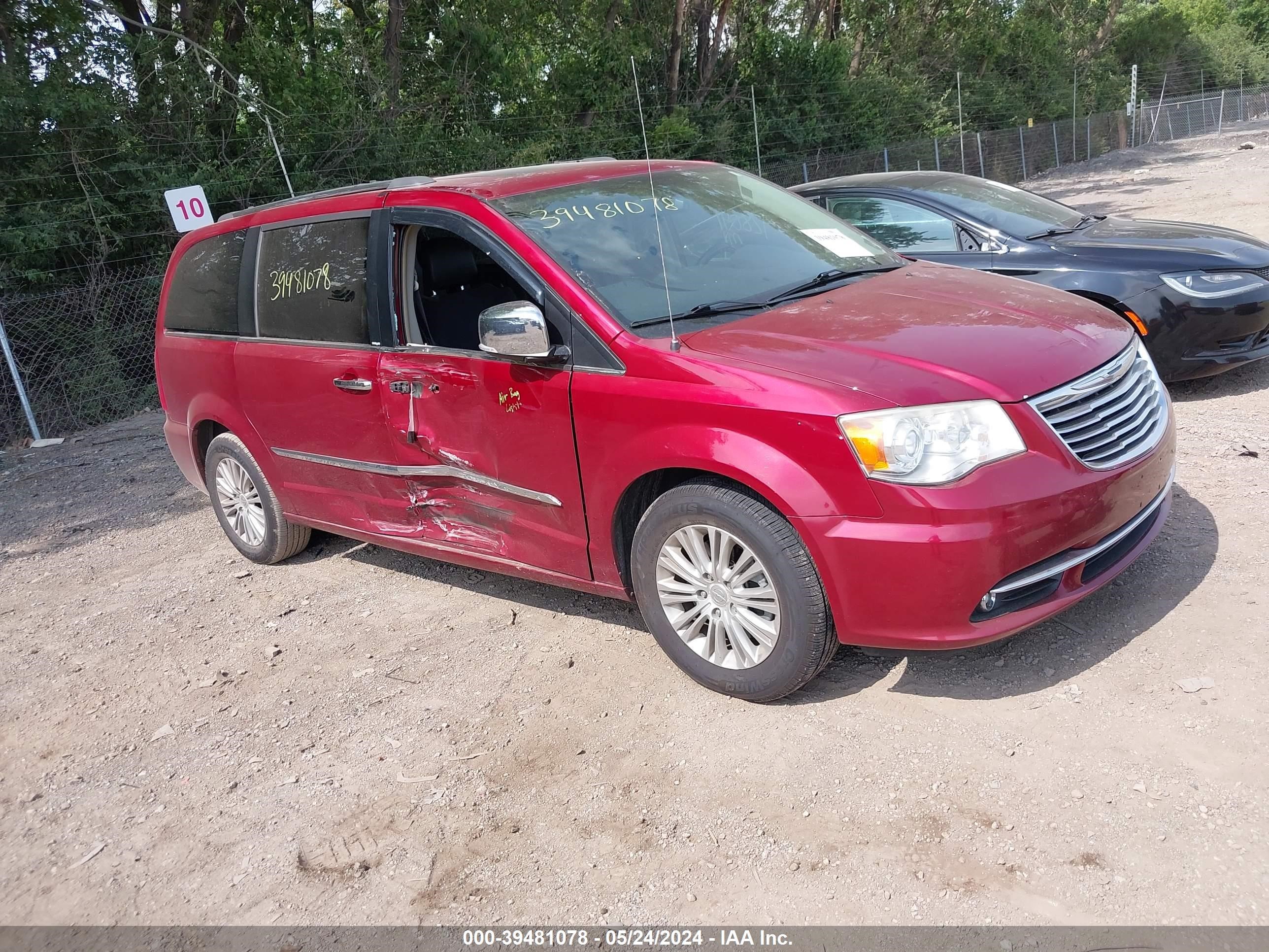 CHRYSLER TOWN & COUNTRY 2014 2c4rc1ggxer146426