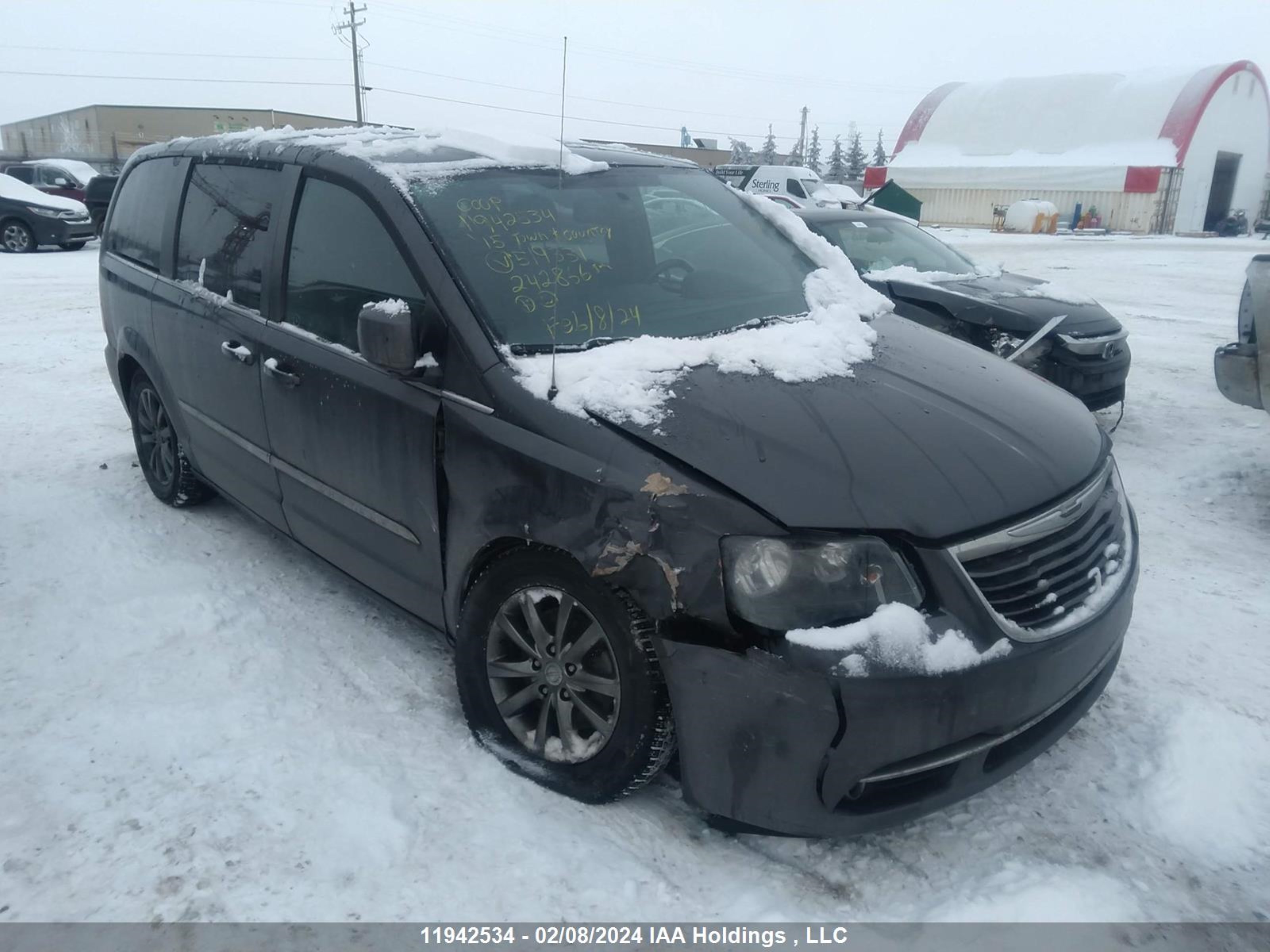 CHRYSLER TOWN & COUNTRY 2015 2c4rc1hg2fr519331