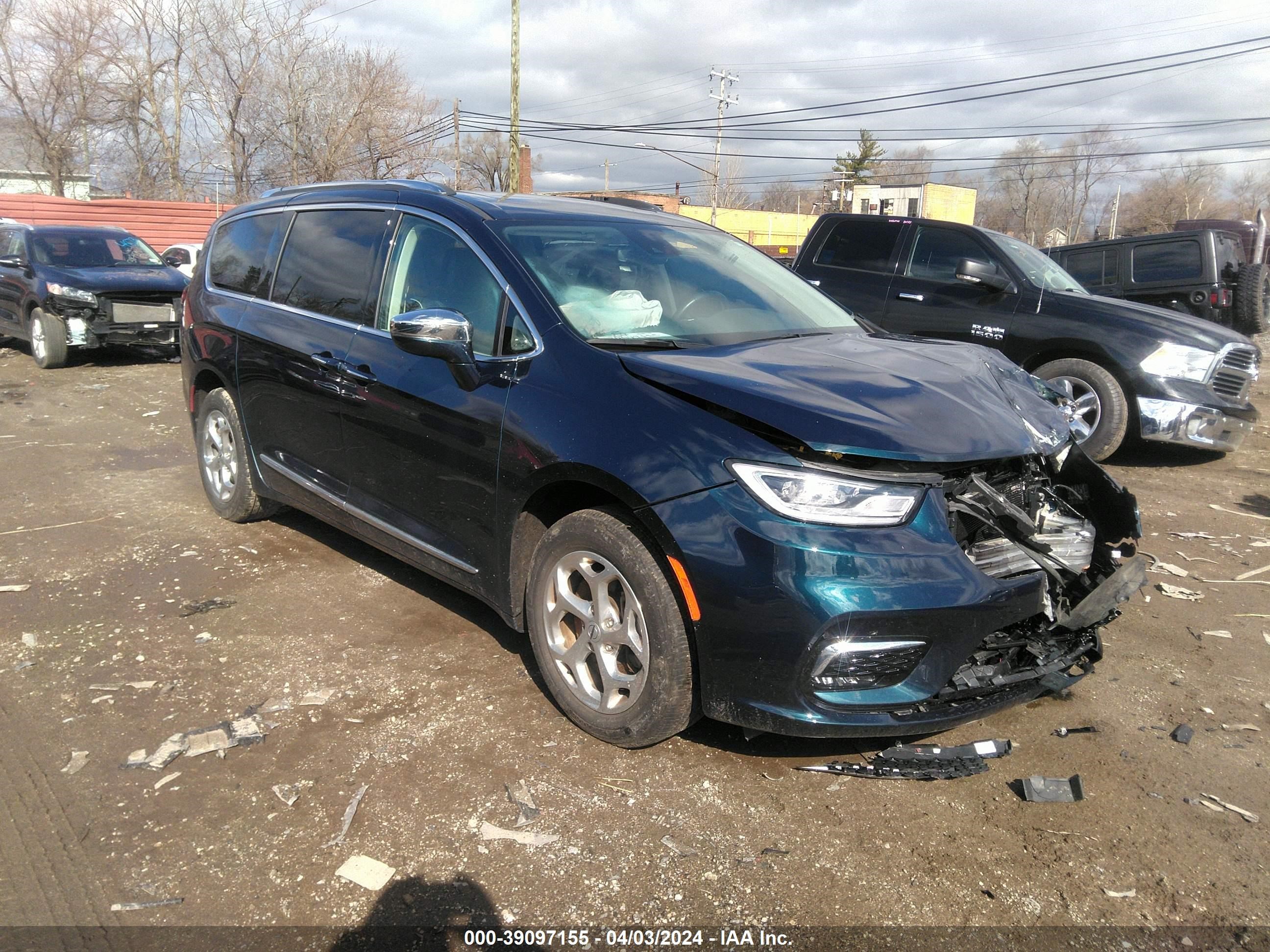 CHRYSLER PACIFICA 2021 2c4rc3gg4mr581873