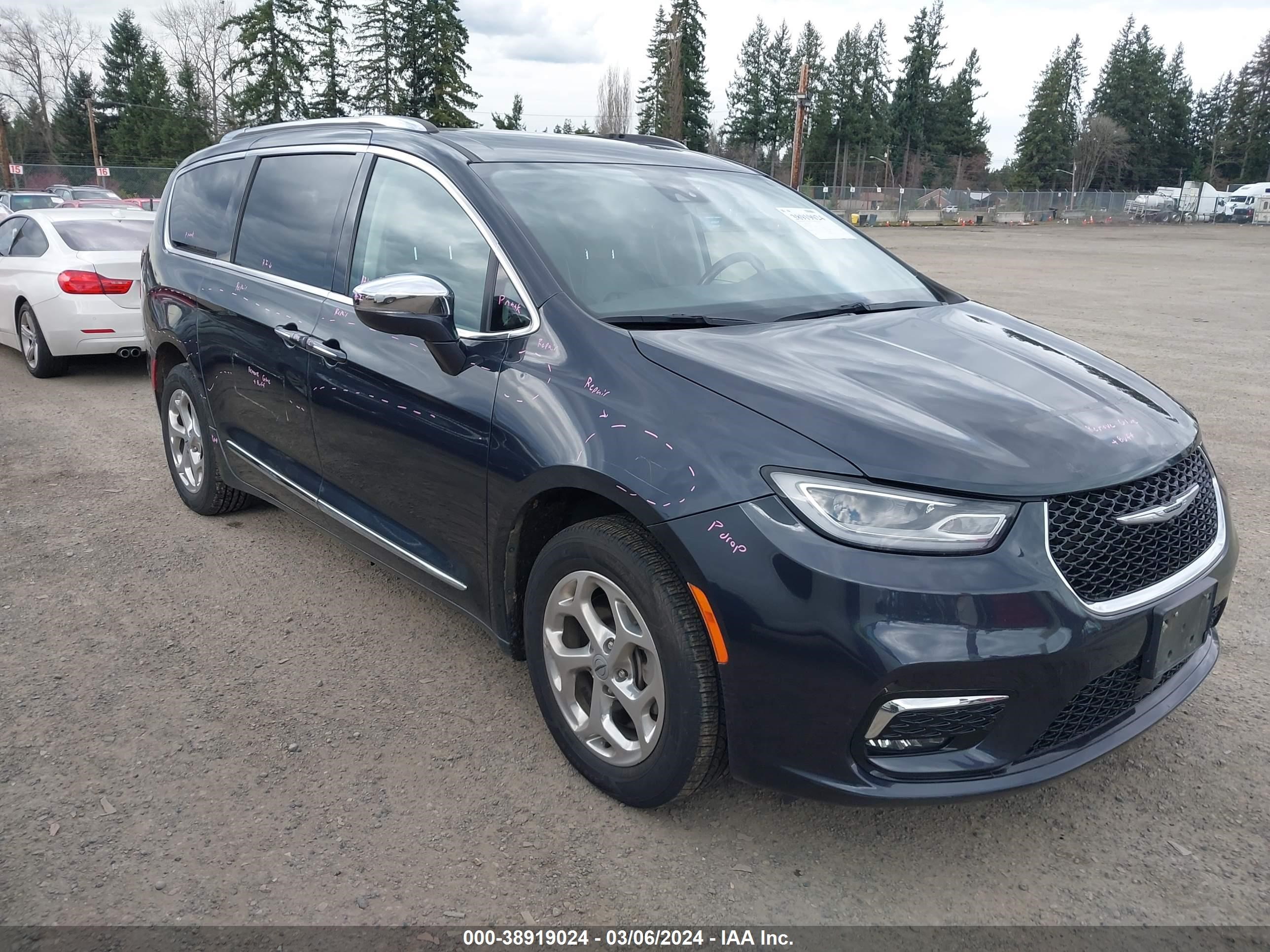 CHRYSLER PACIFICA 2021 2c4rc3gg9mr537013