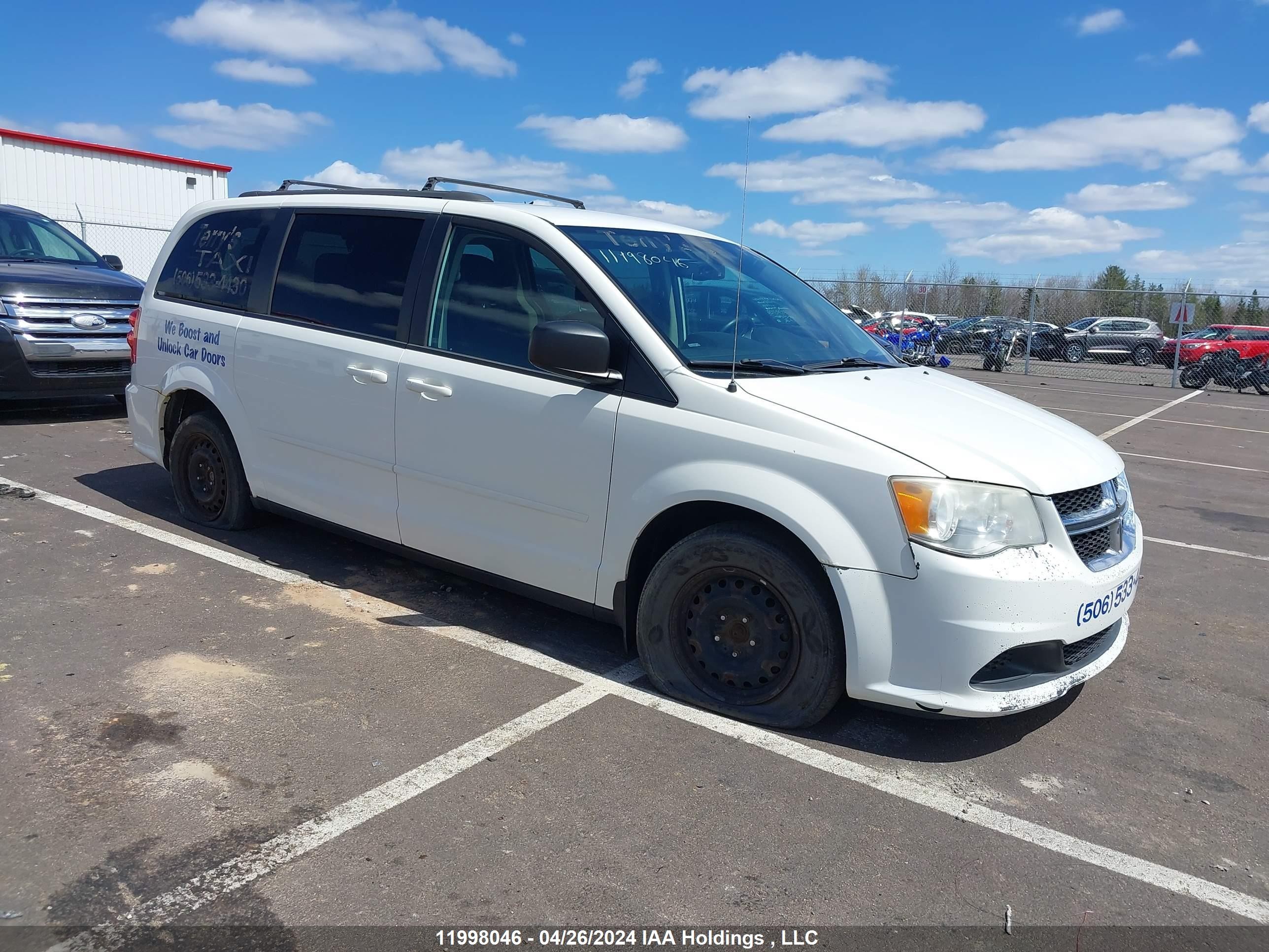 DODGE CARAVAN 2012 2c4rdgbg0cr308326