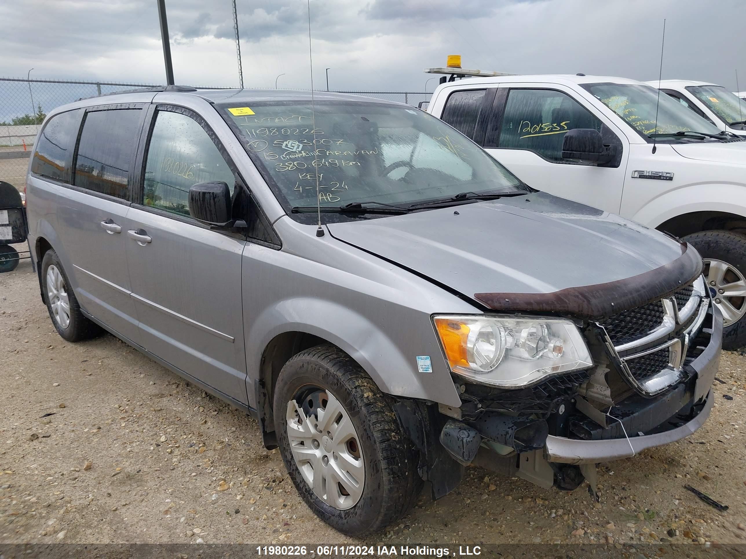 DODGE CARAVAN 2015 2c4rdgbg0fr503007