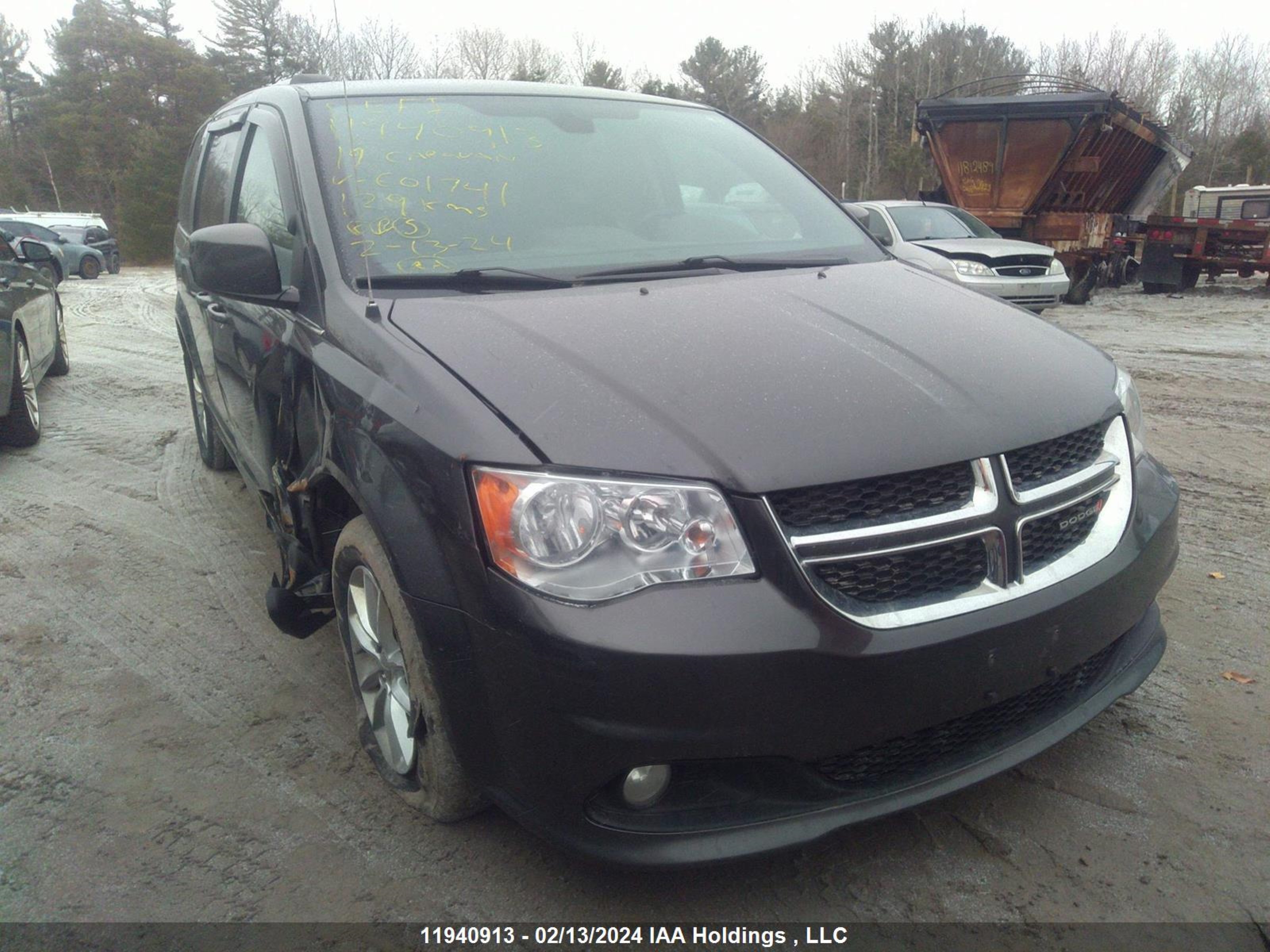 DODGE CARAVAN 2019 2c4rdgbg0kr601741