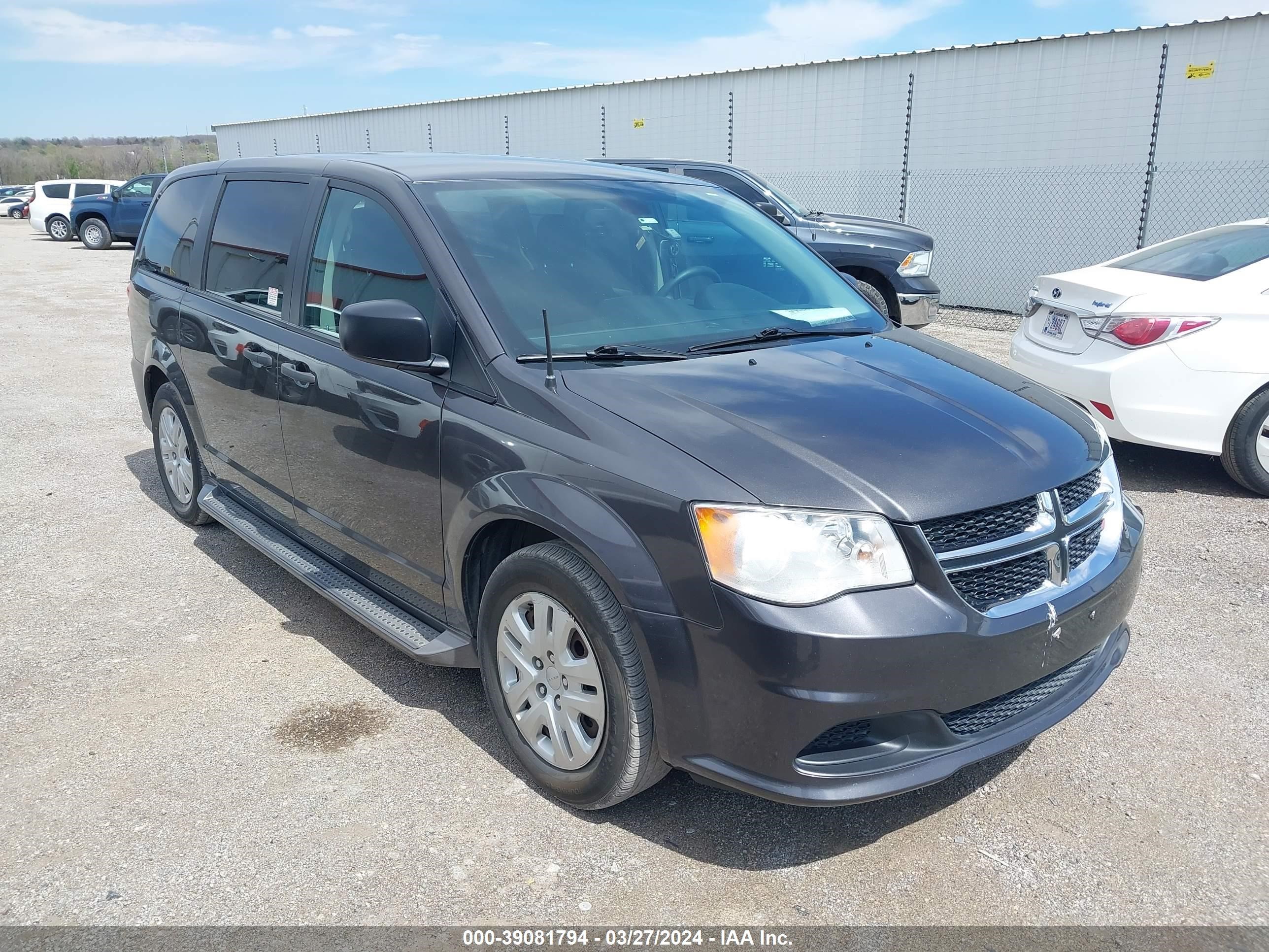 DODGE CARAVAN 2019 2c4rdgbg0kr701273