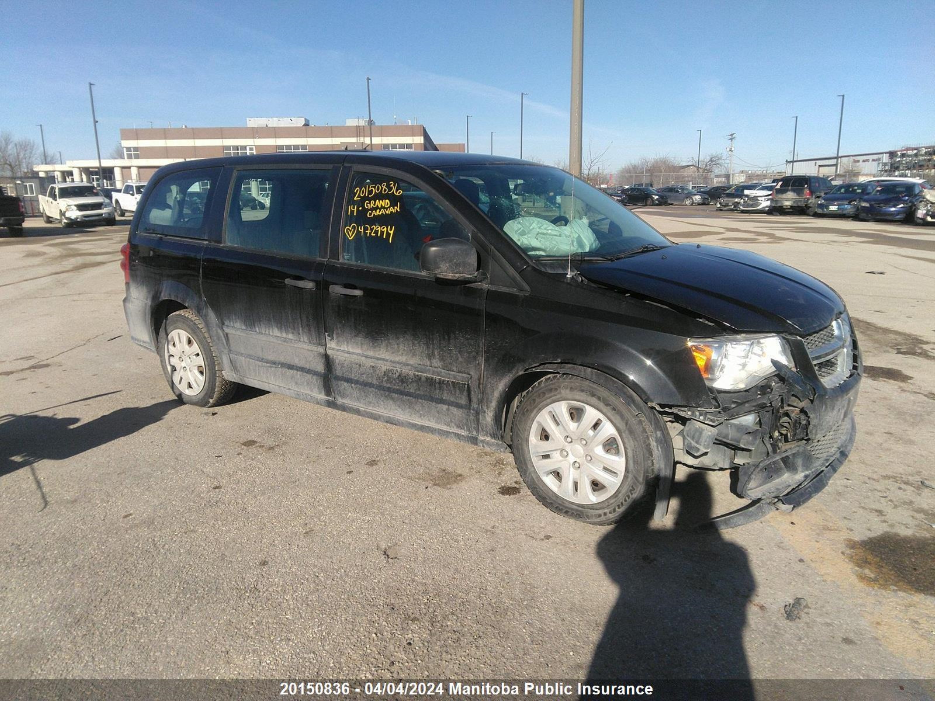 DODGE CARAVAN 2014 2c4rdgbg1er472994