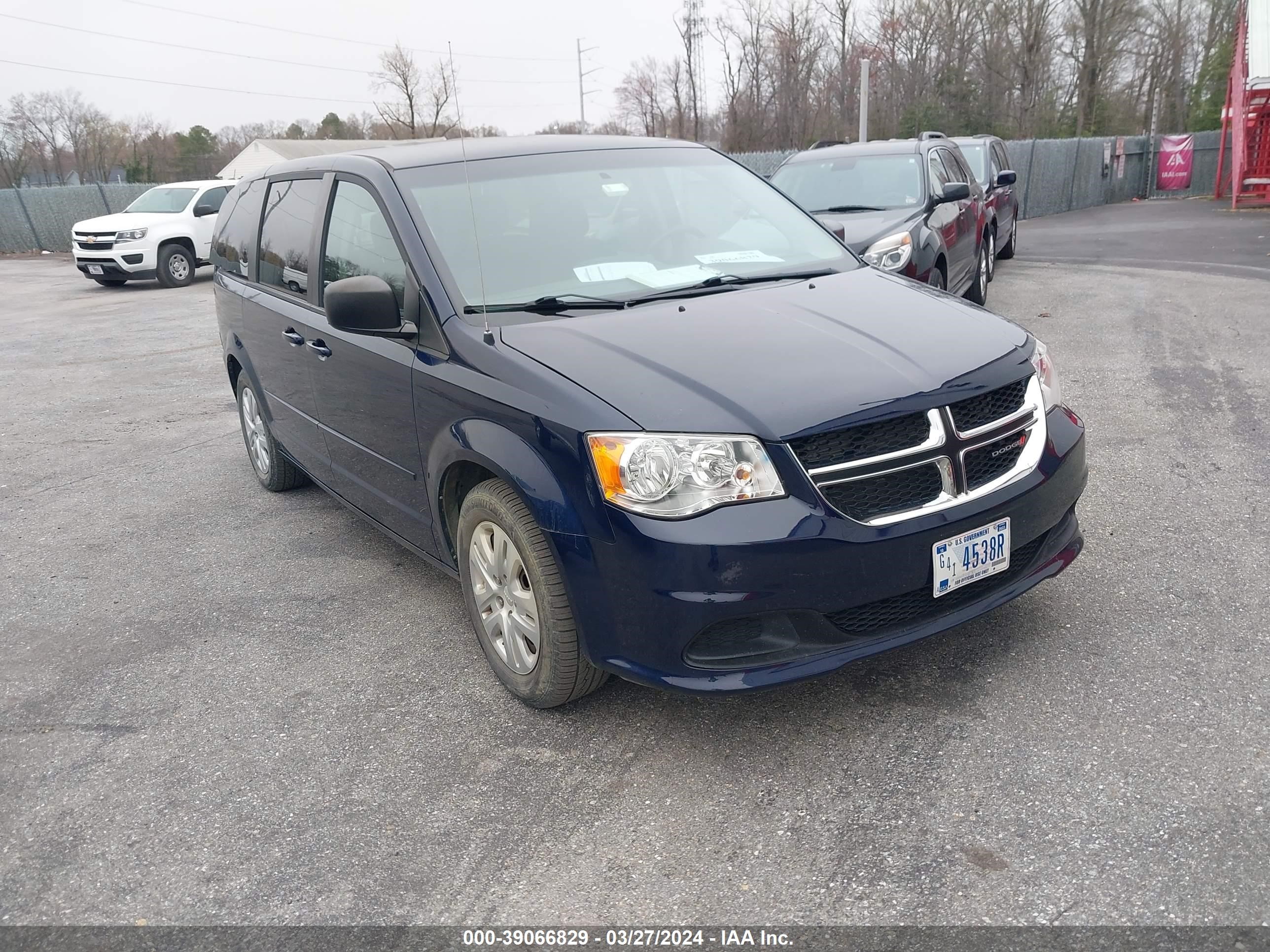 DODGE CARAVAN 2016 2c4rdgbg1gr101840