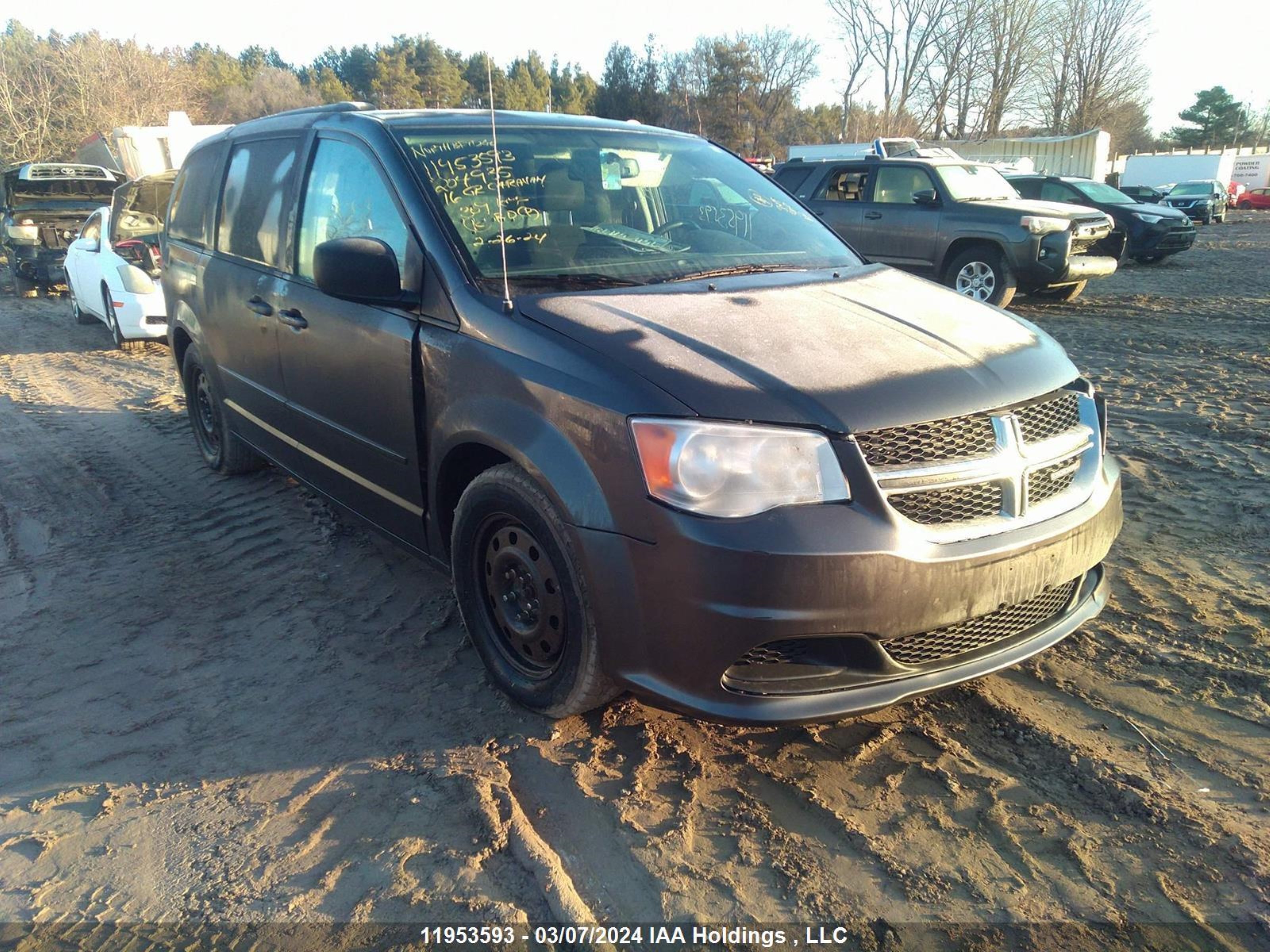 DODGE CARAVAN 2016 2c4rdgbg1gr204935