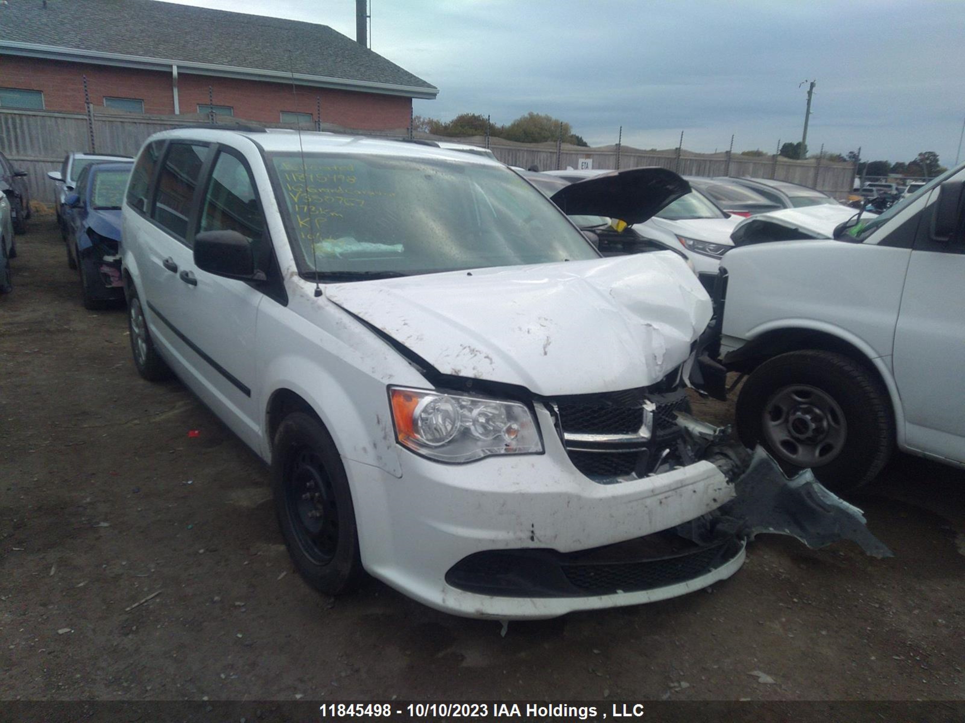 DODGE CARAVAN 2016 2c4rdgbg1gr350767