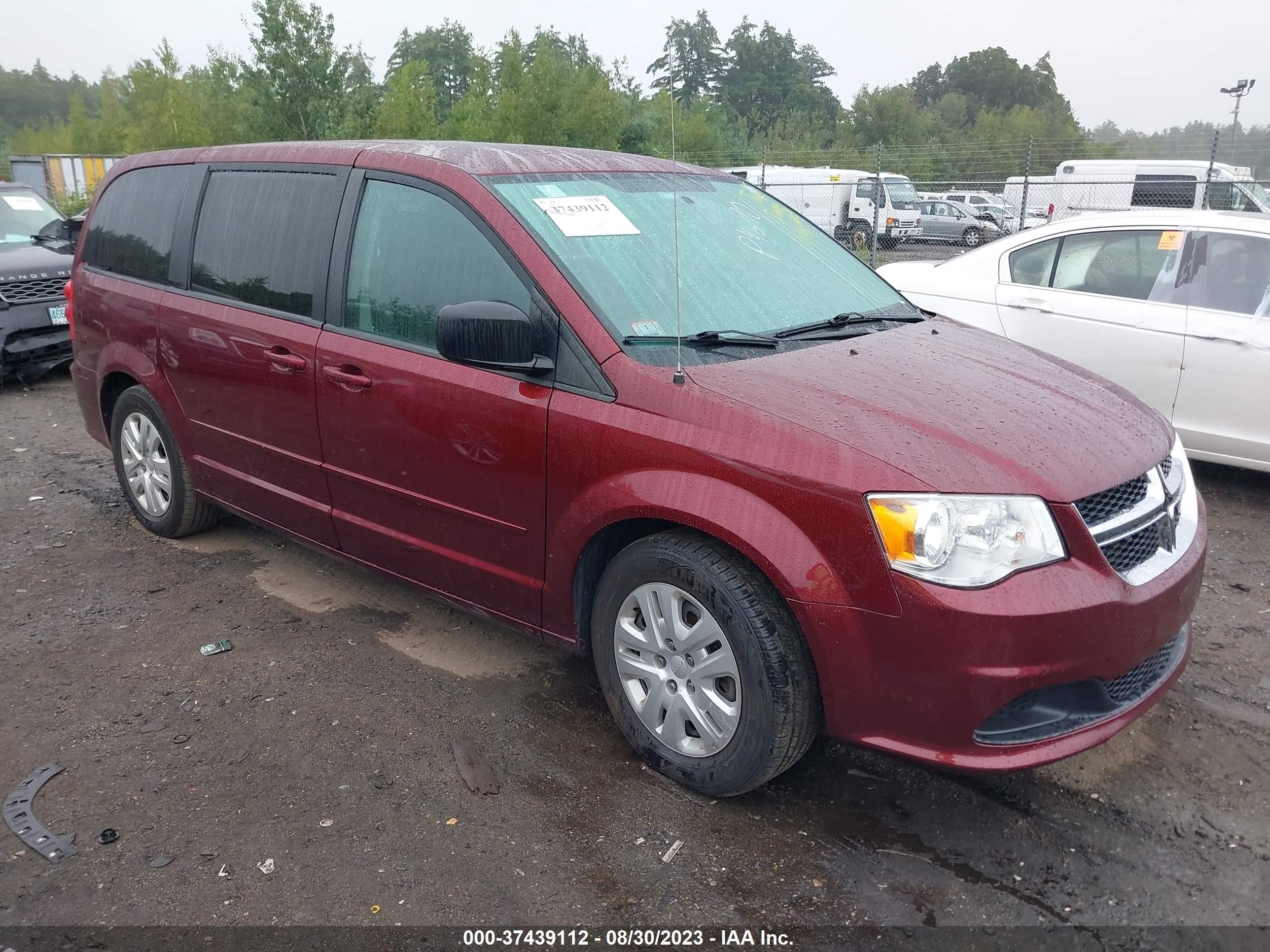 DODGE CARAVAN 2017 2c4rdgbg1hr655607