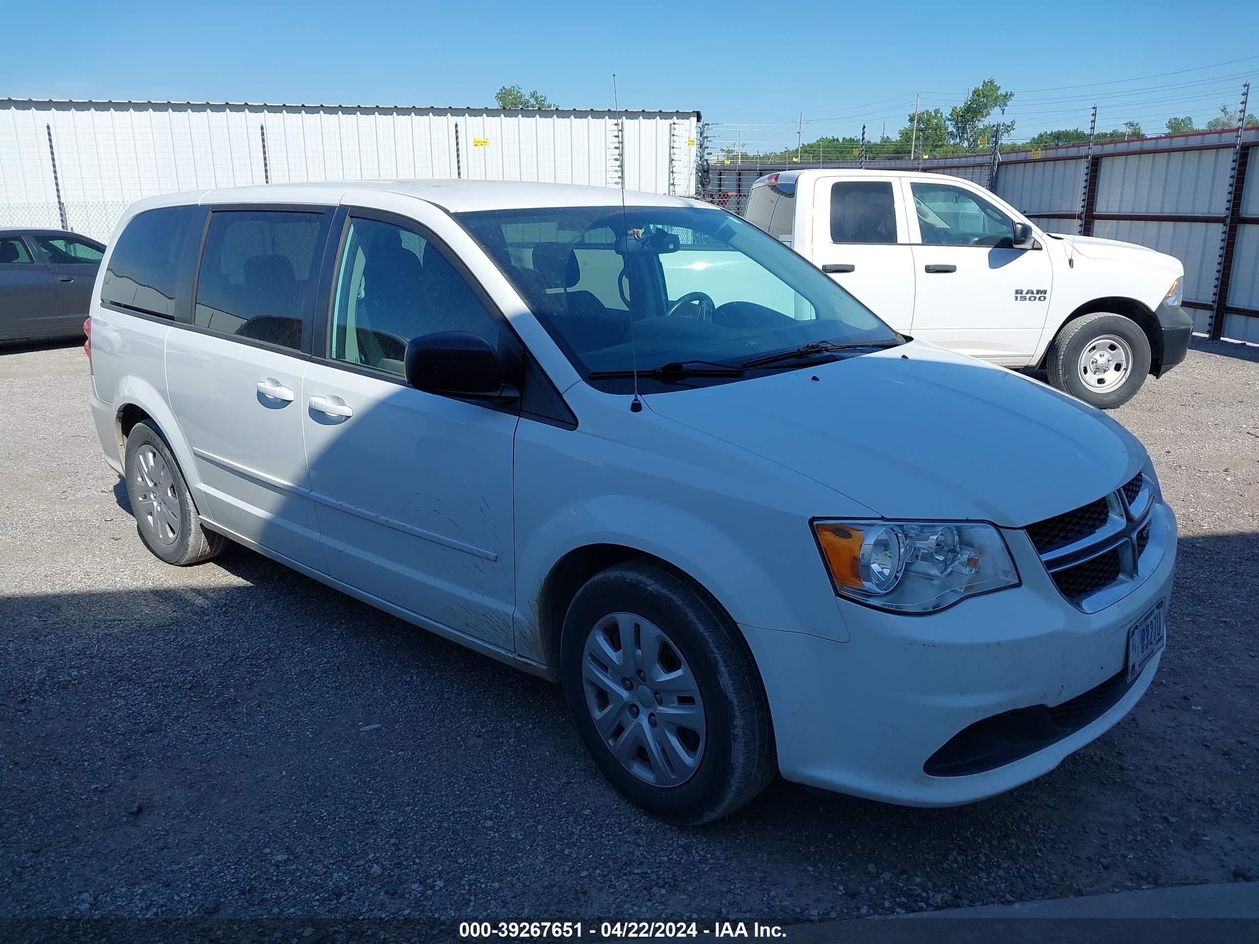 DODGE CARAVAN 2017 2c4rdgbg1hr780512