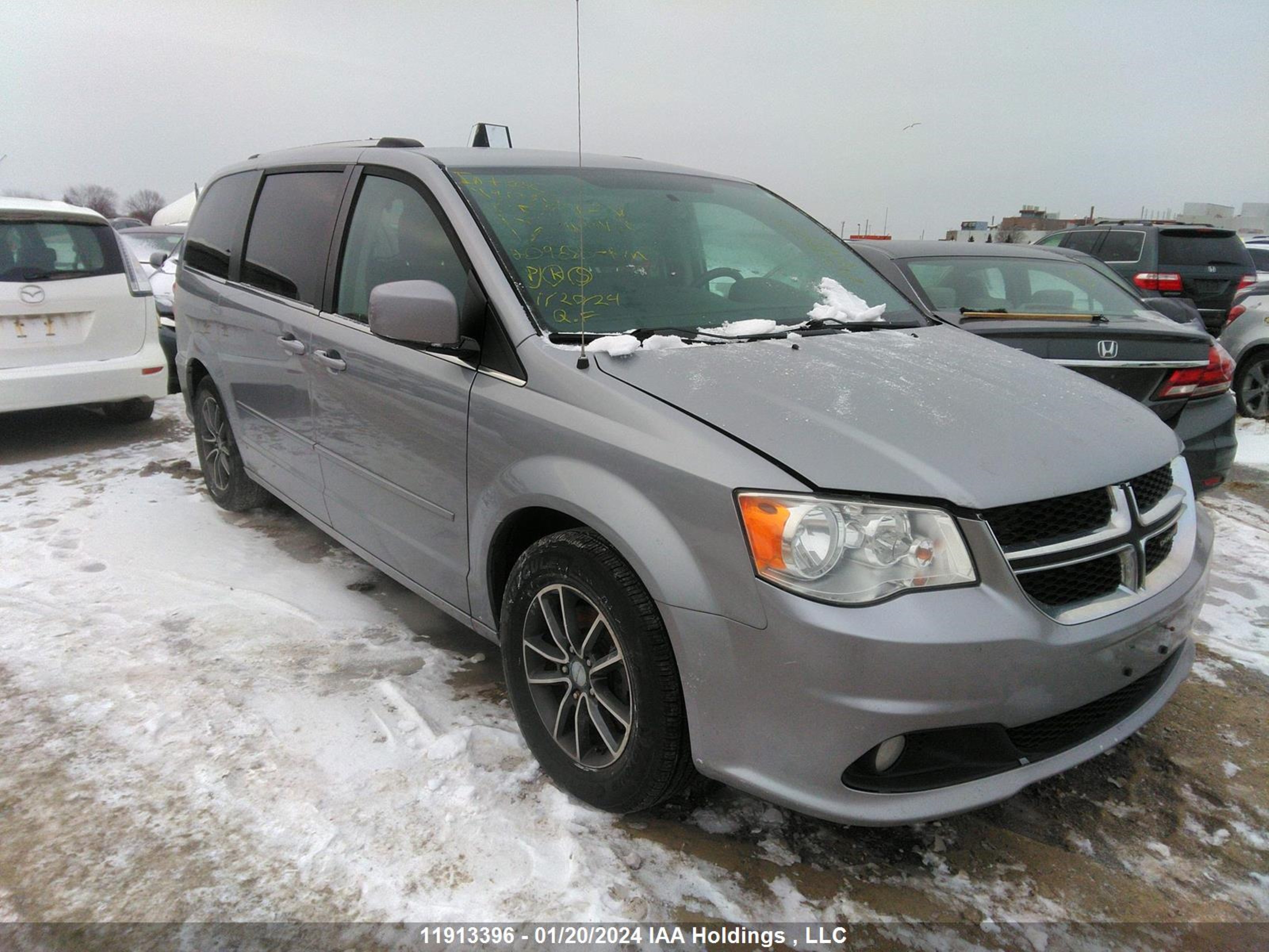 DODGE CARAVAN 2017 2c4rdgbg1hr815369