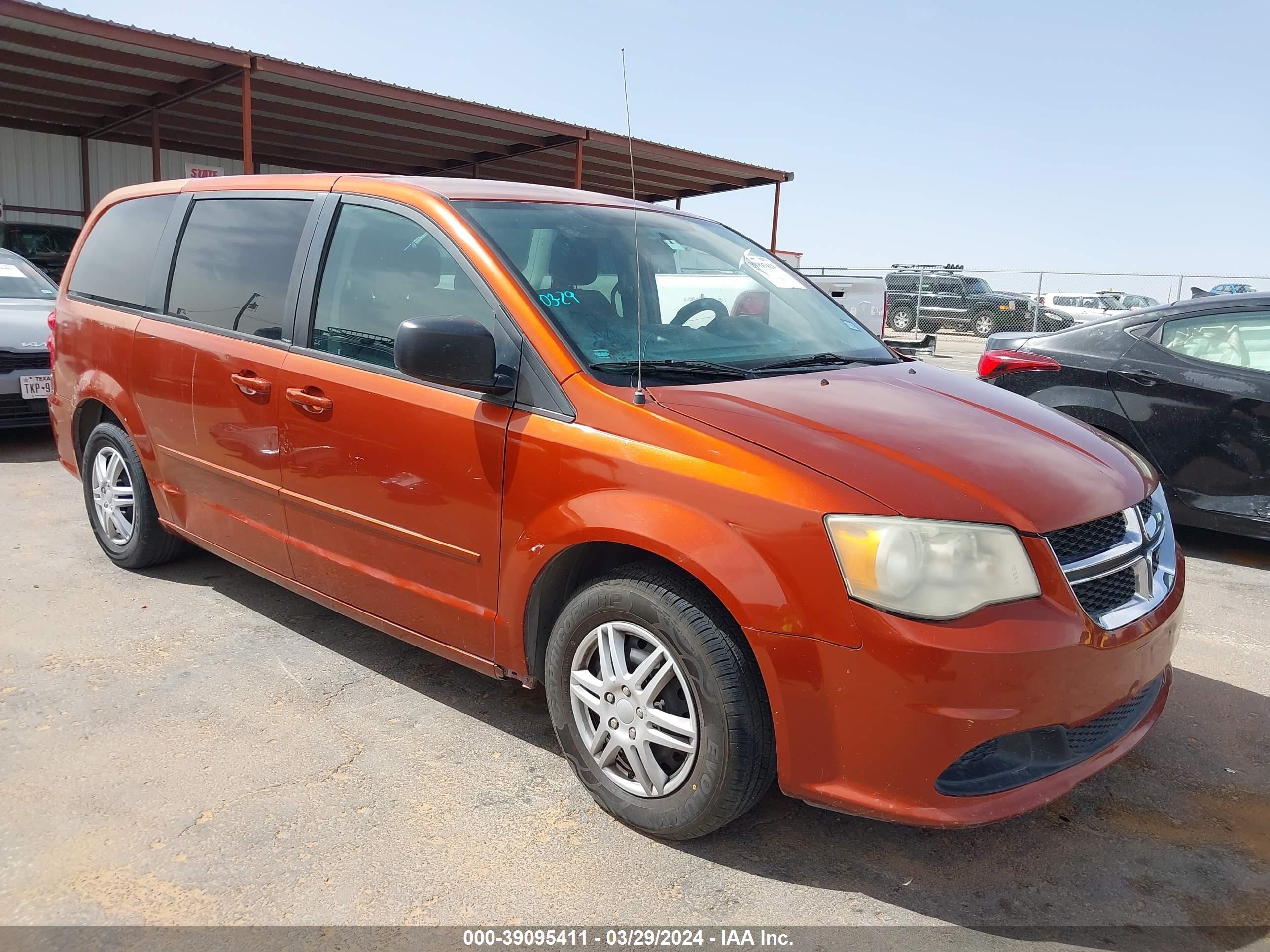 DODGE CARAVAN 2012 2c4rdgbg2cr241969