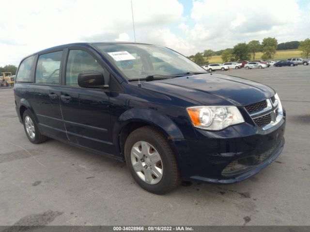 DODGE GRAND CARAVAN 2013 2c4rdgbg2dr542856