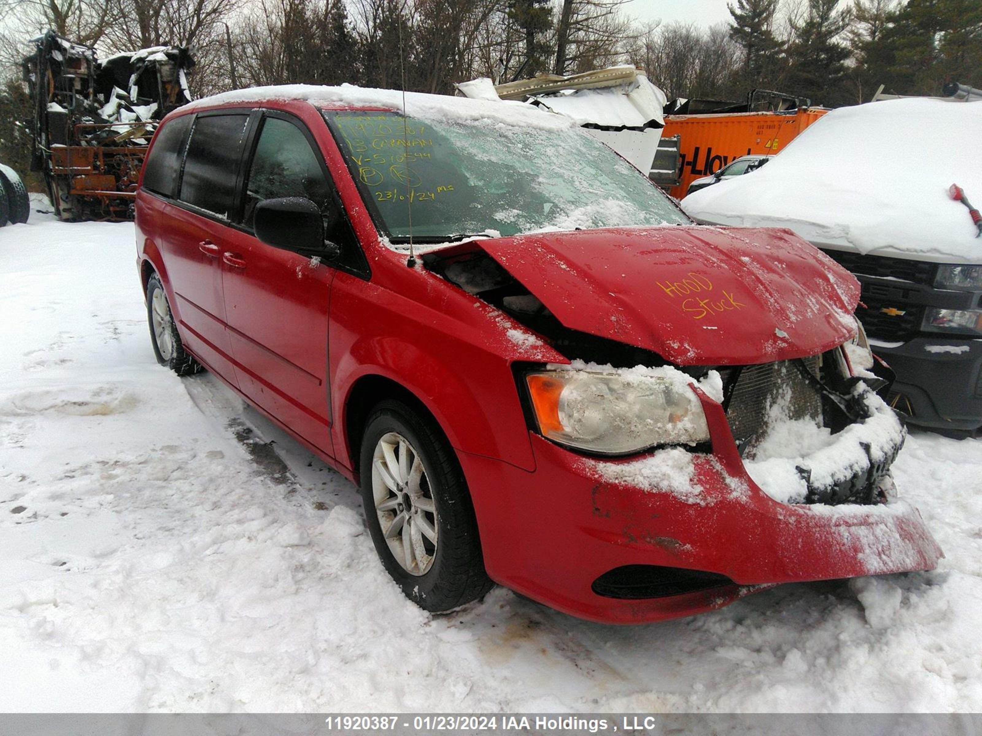 DODGE CARAVAN 2013 2c4rdgbg2dr570544