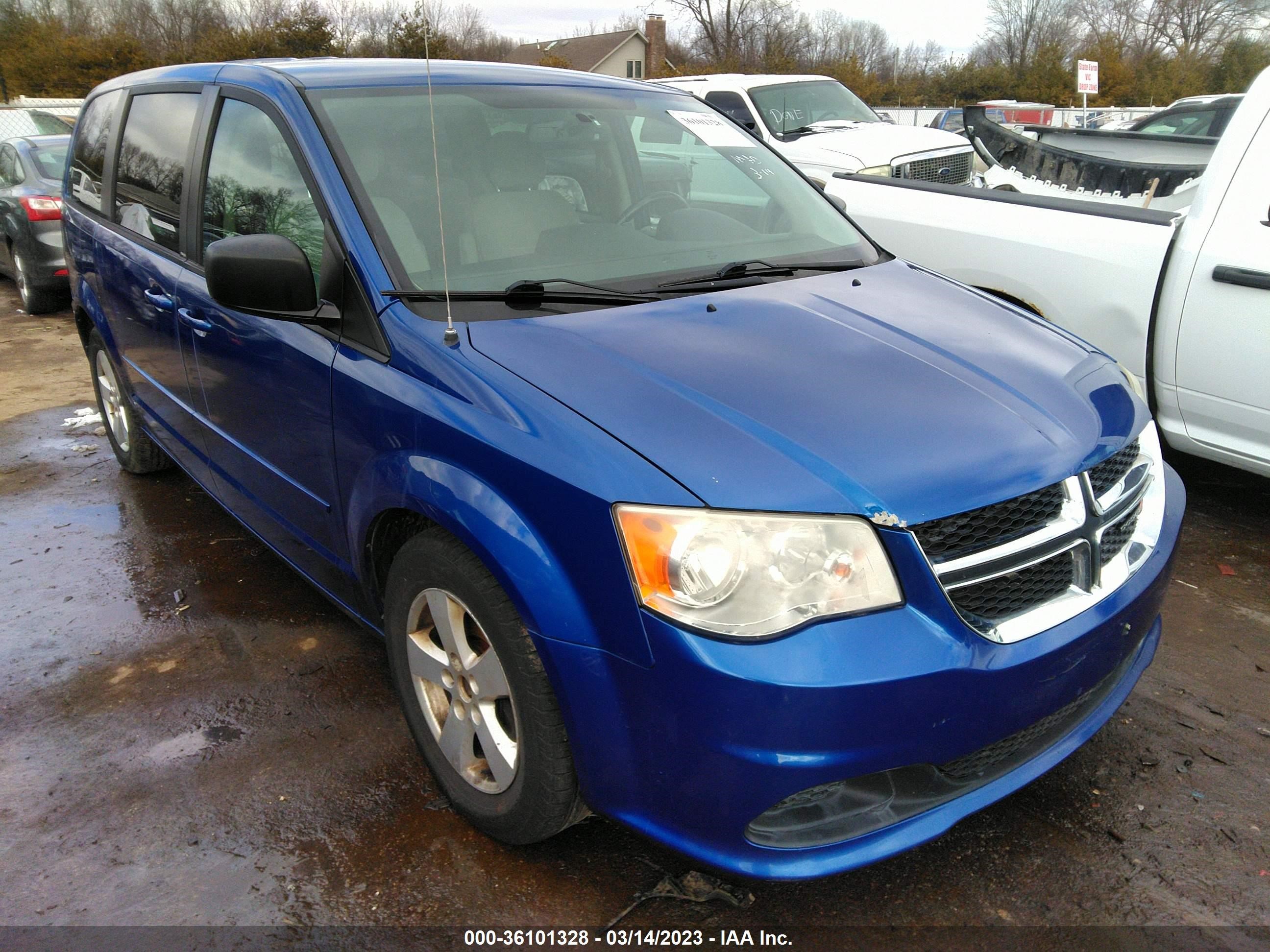 DODGE CARAVAN 2013 2c4rdgbg2dr800292