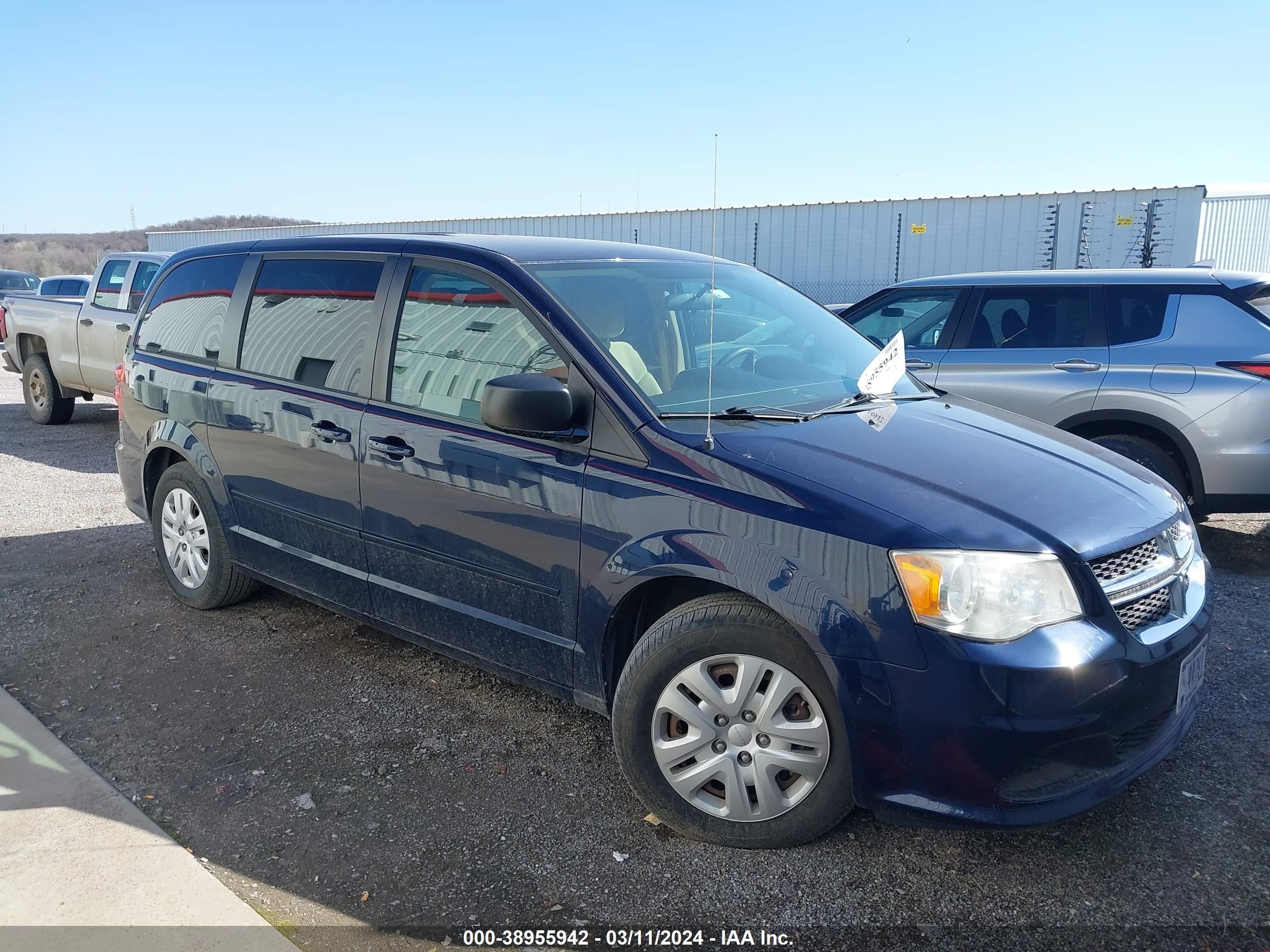 DODGE CARAVAN 2014 2c4rdgbg2er354159