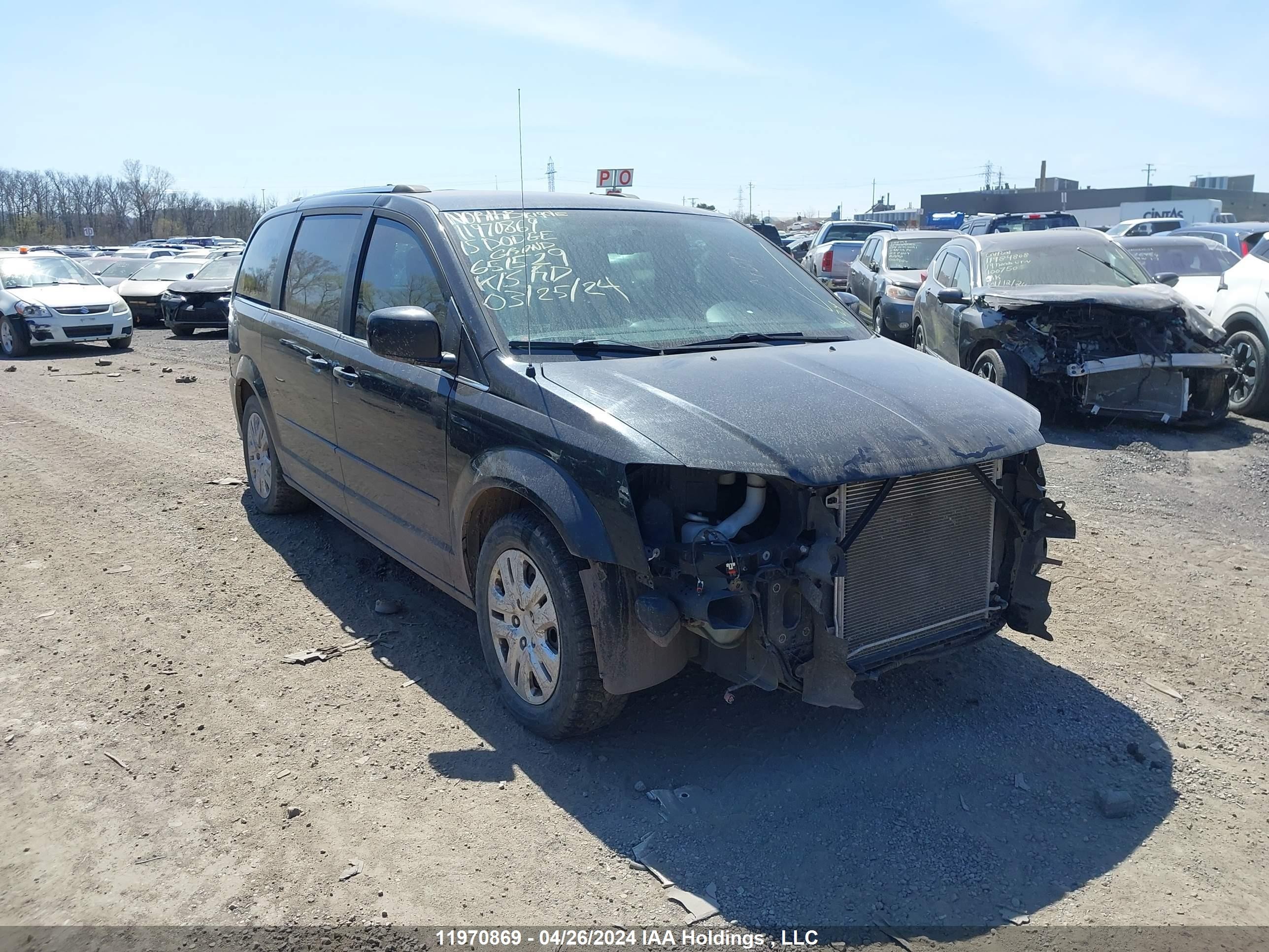 DODGE CARAVAN 2015 2c4rdgbg2fr651529