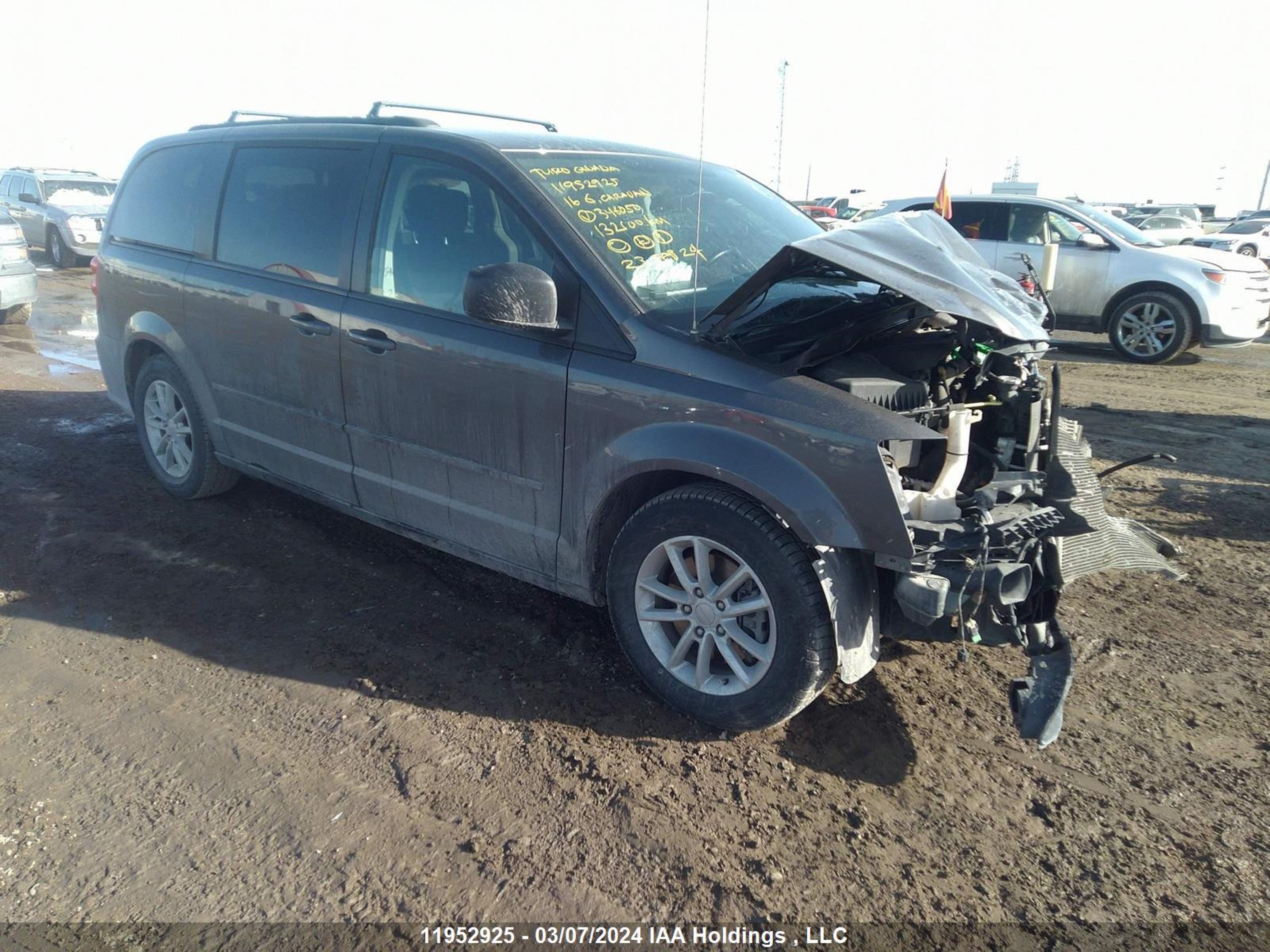 DODGE CARAVAN 2016 2c4rdgbg2gr346050