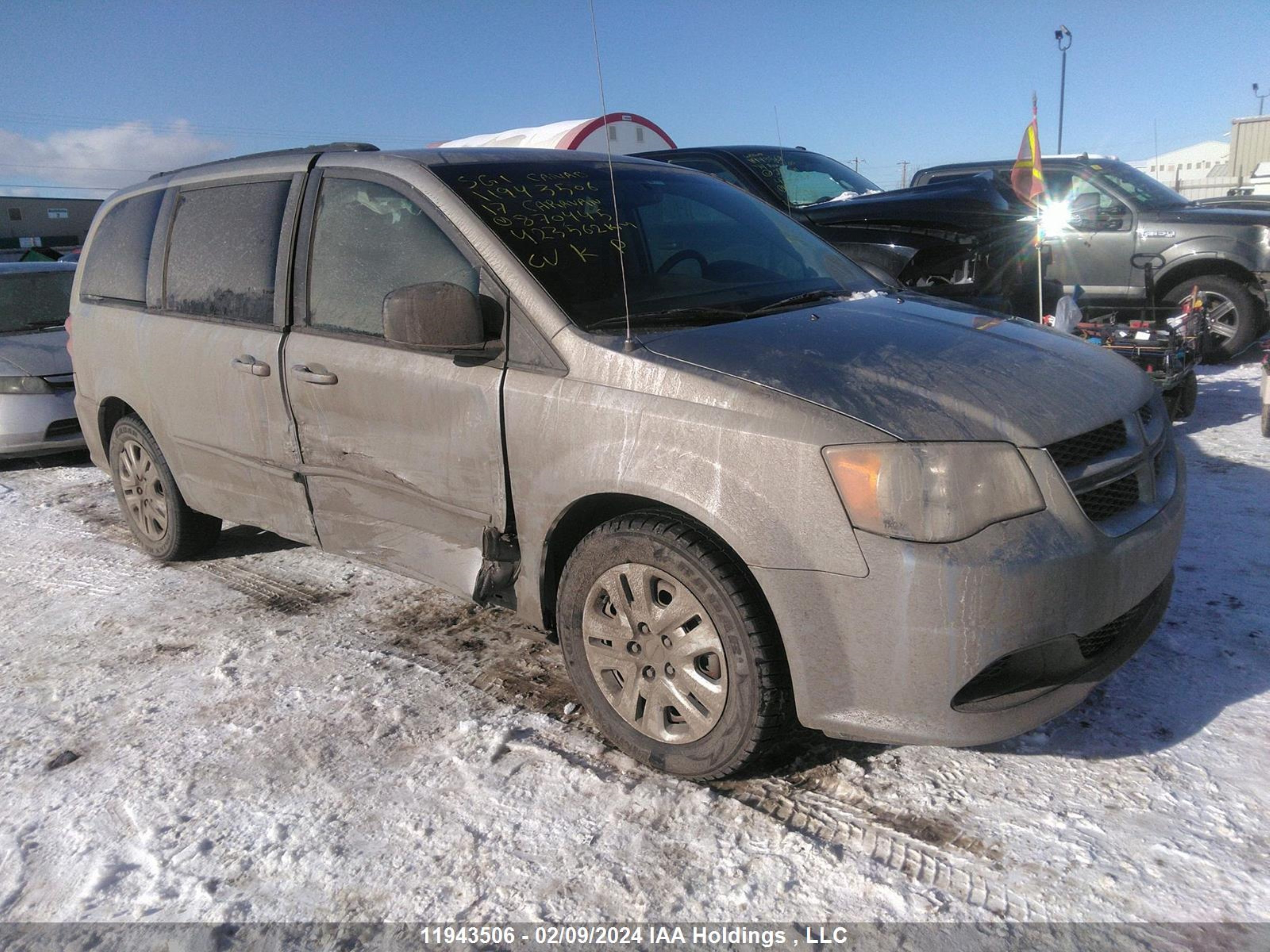 DODGE CARAVAN 2017 2c4rdgbg2hr870445