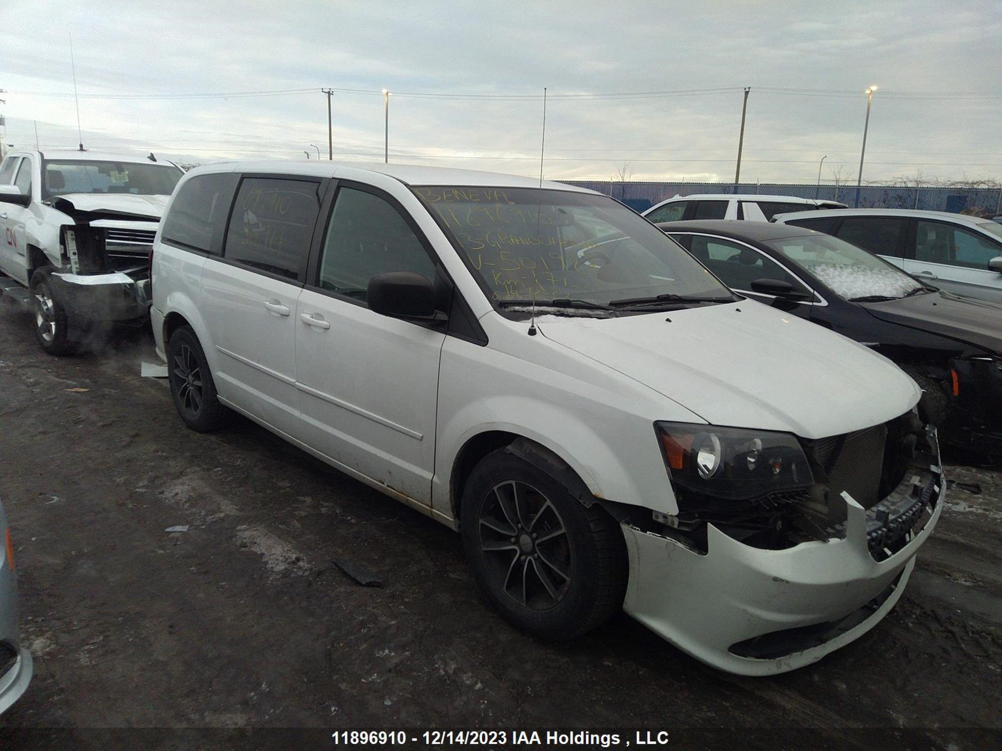 DODGE CARAVAN 2013 2c4rdgbg3dr501927