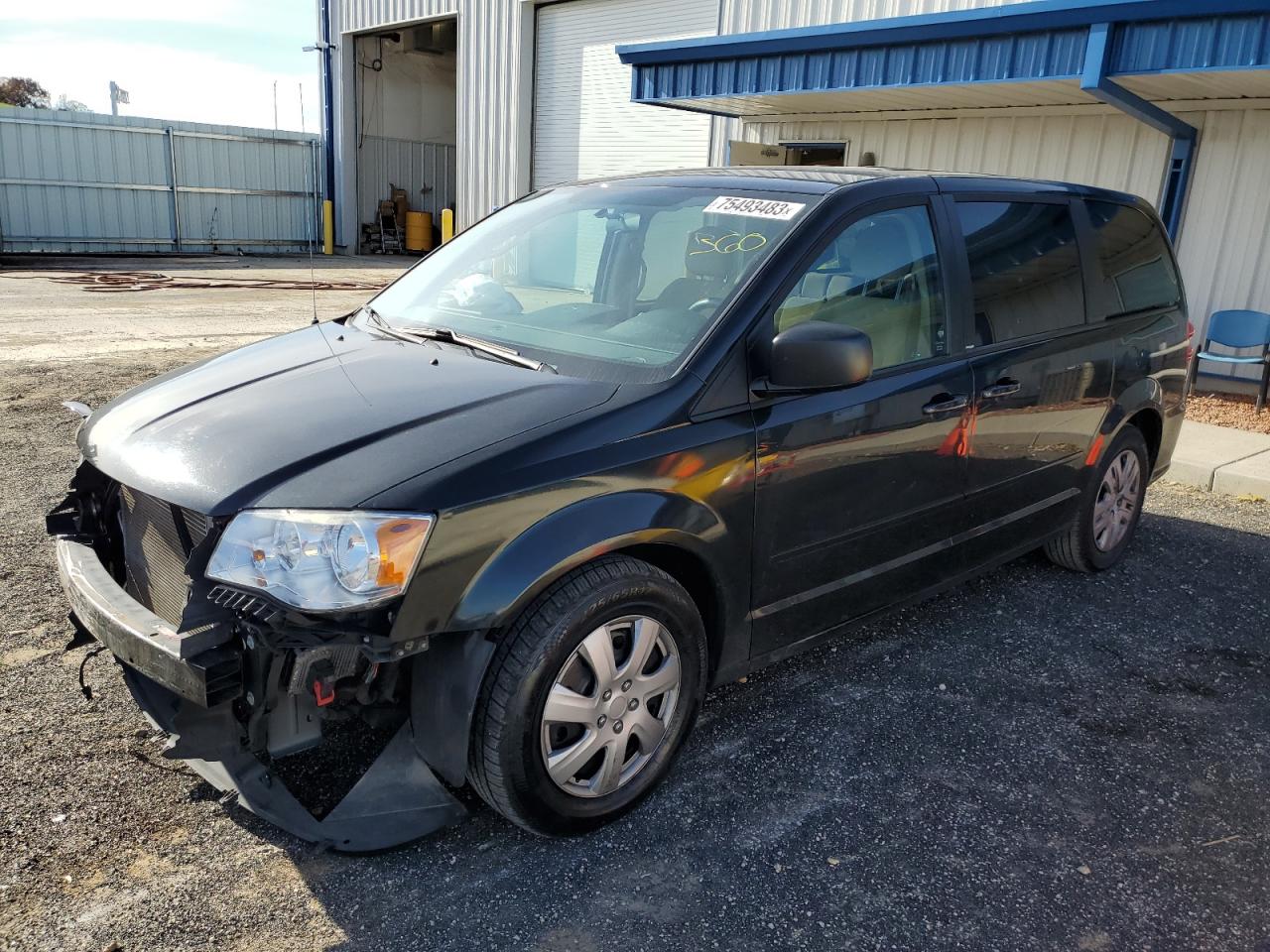 DODGE CARAVAN 2014 2c4rdgbg3er201774