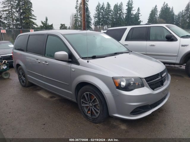 DODGE GRAND CARAVAN 2014 2c4rdgbg3er462323