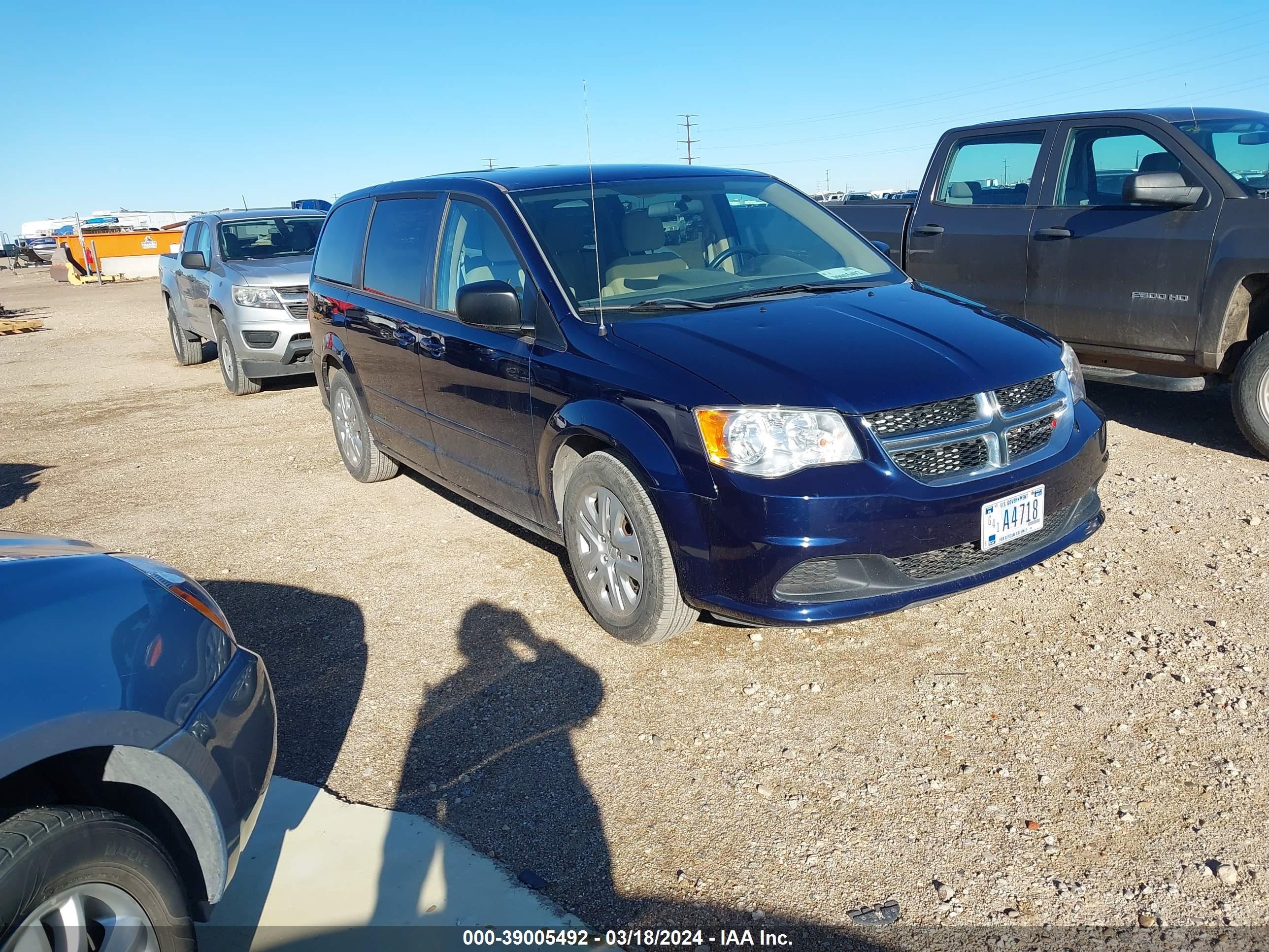 DODGE CARAVAN 2016 2c4rdgbg3gr101709