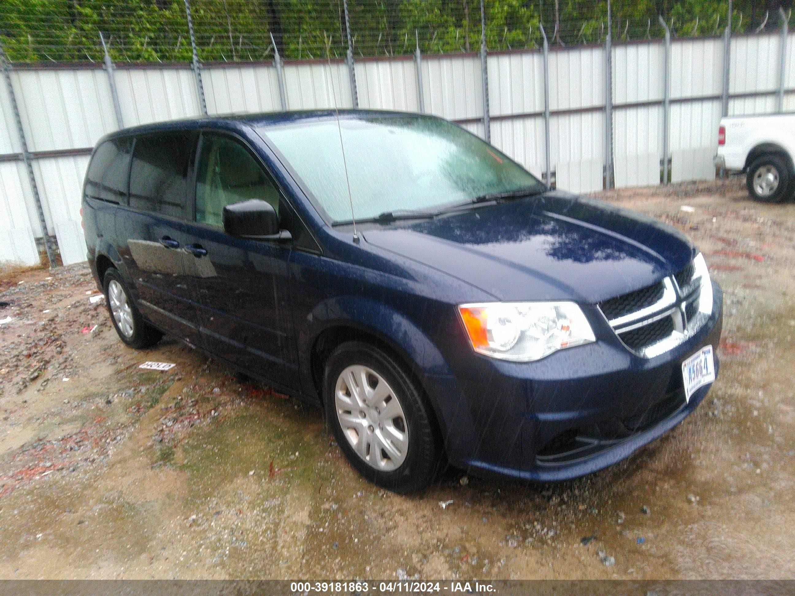 DODGE CARAVAN 2016 2c4rdgbg3gr122446