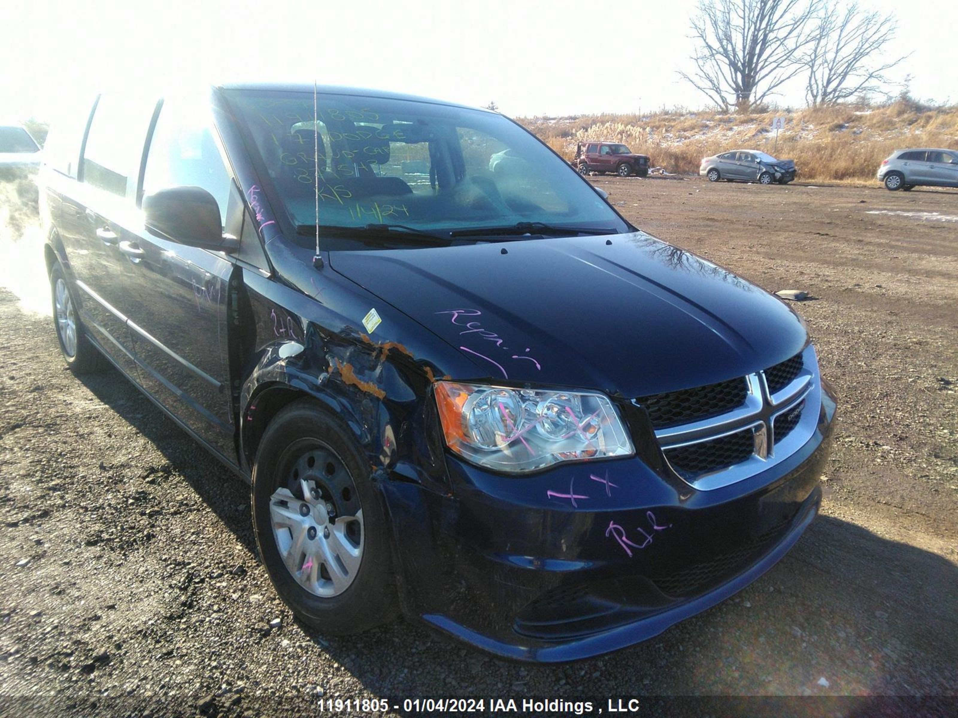 DODGE CARAVAN 2017 2c4rdgbg3hr879543