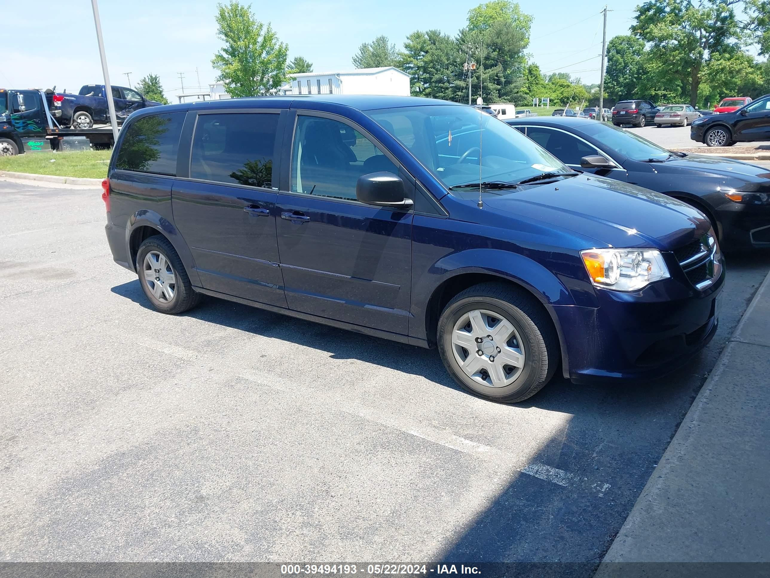 DODGE CARAVAN 2012 2c4rdgbg4cr378346