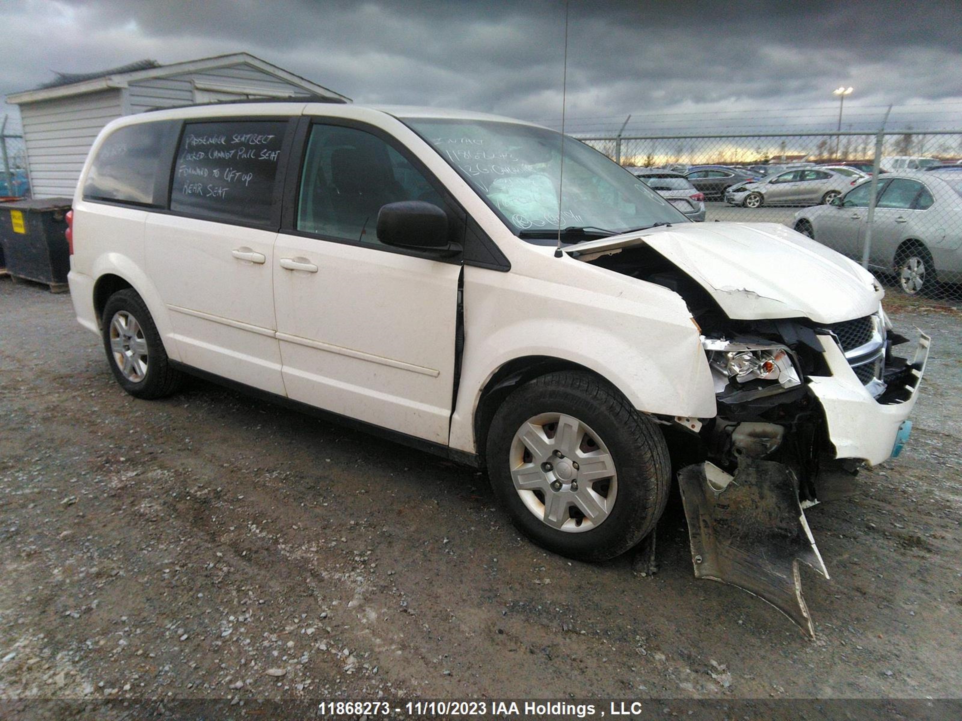 DODGE CARAVAN 2013 2c4rdgbg4dr513102