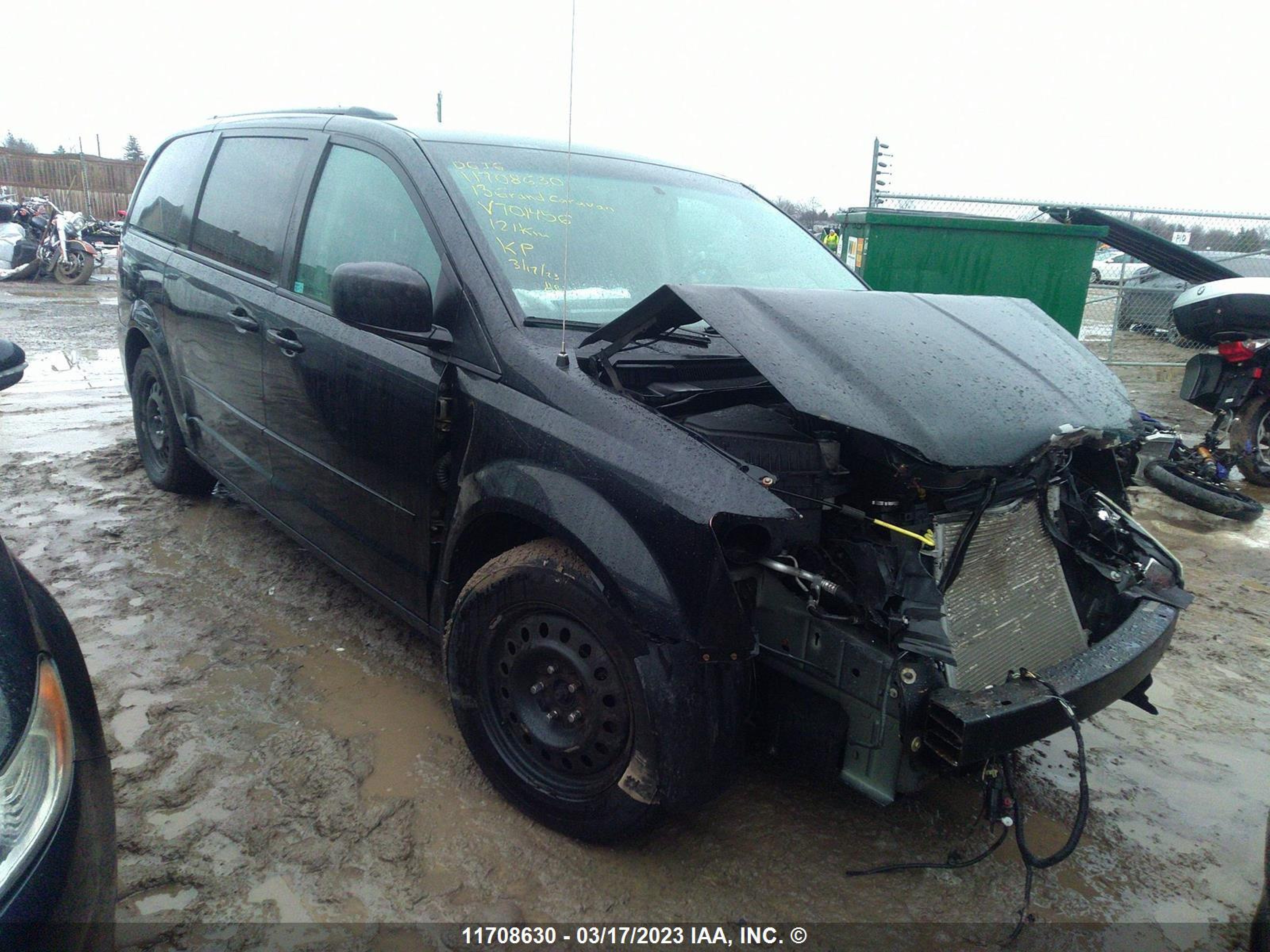 DODGE CARAVAN 2013 2c4rdgbg4dr701456